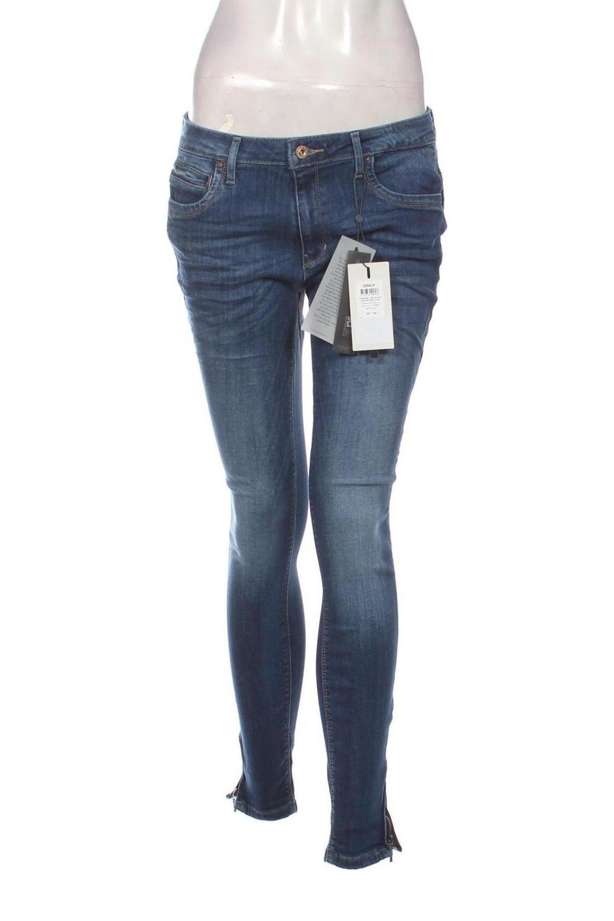 Γυναικείο Τζίν ONLY, Μέγεθος M, Χρώμα Μπλέ, Τιμή 8,73 €