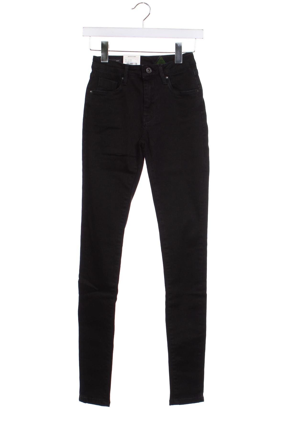 Blugi de femei Pepe Jeans, Mărime XS, Culoare Negru, Preț 113,16 Lei