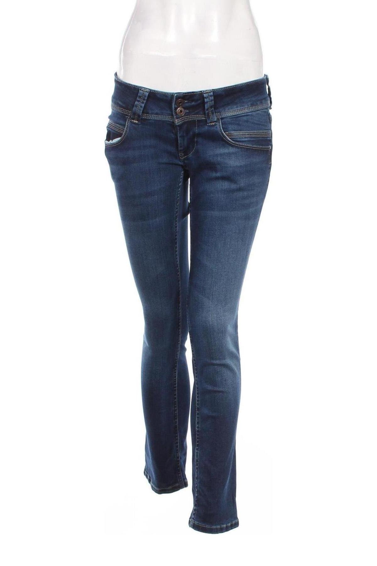 Дамски дънки Pepe Jeans, Размер M, Цвят Син, Цена 34,40 лв.