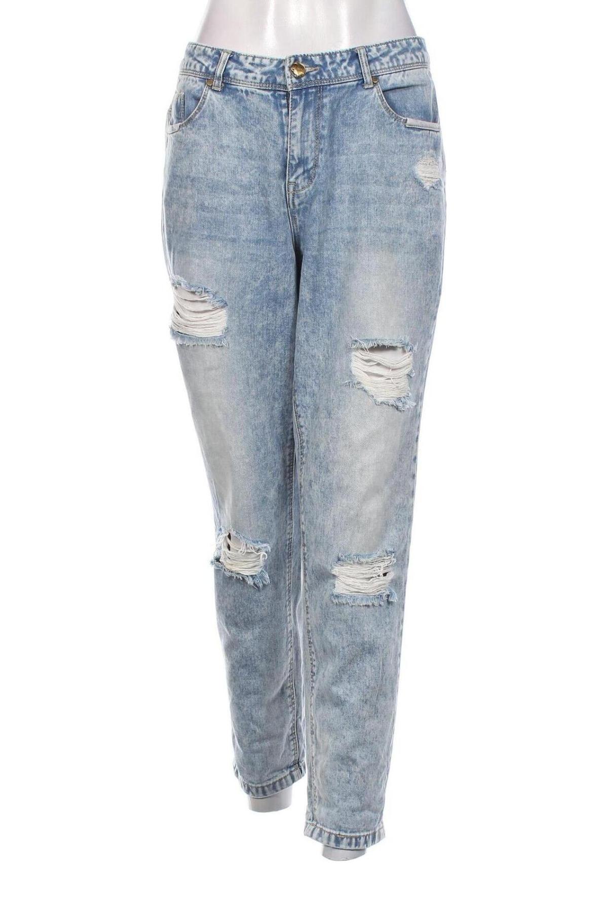 Γυναικείο Τζίν Reserved, Μέγεθος XL, Χρώμα Μπλέ, Τιμή 13,95 €