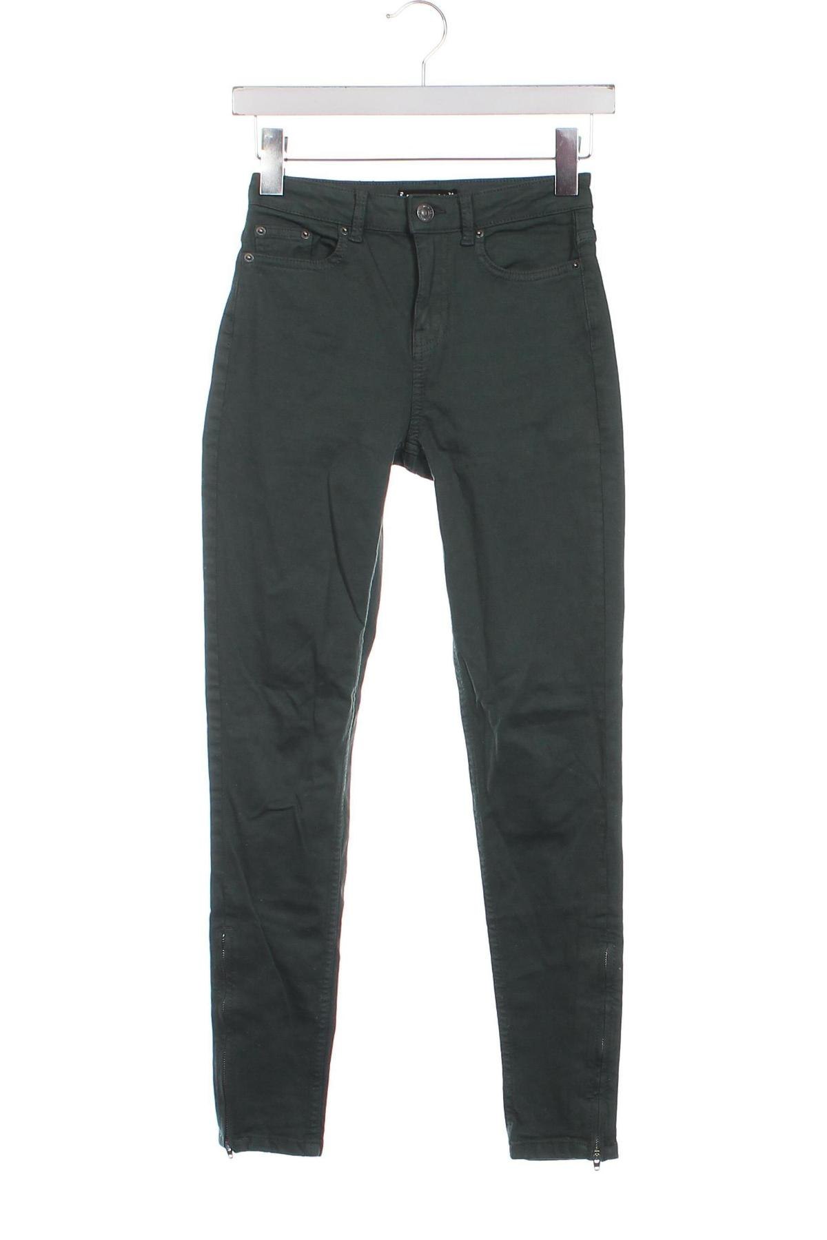 Damen Jeans Sinsay, Größe XS, Farbe Grün, Preis 6,23 €