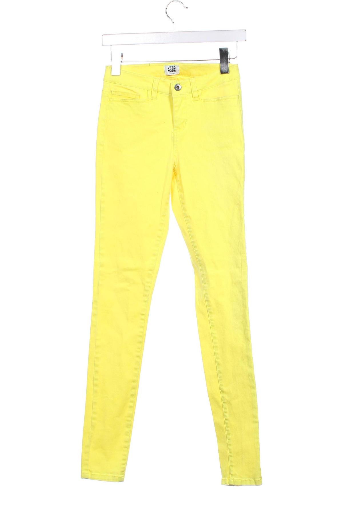Γυναικείο Τζίν Vero Moda, Μέγεθος XS, Χρώμα Κίτρινο, Τιμή 7,36 €