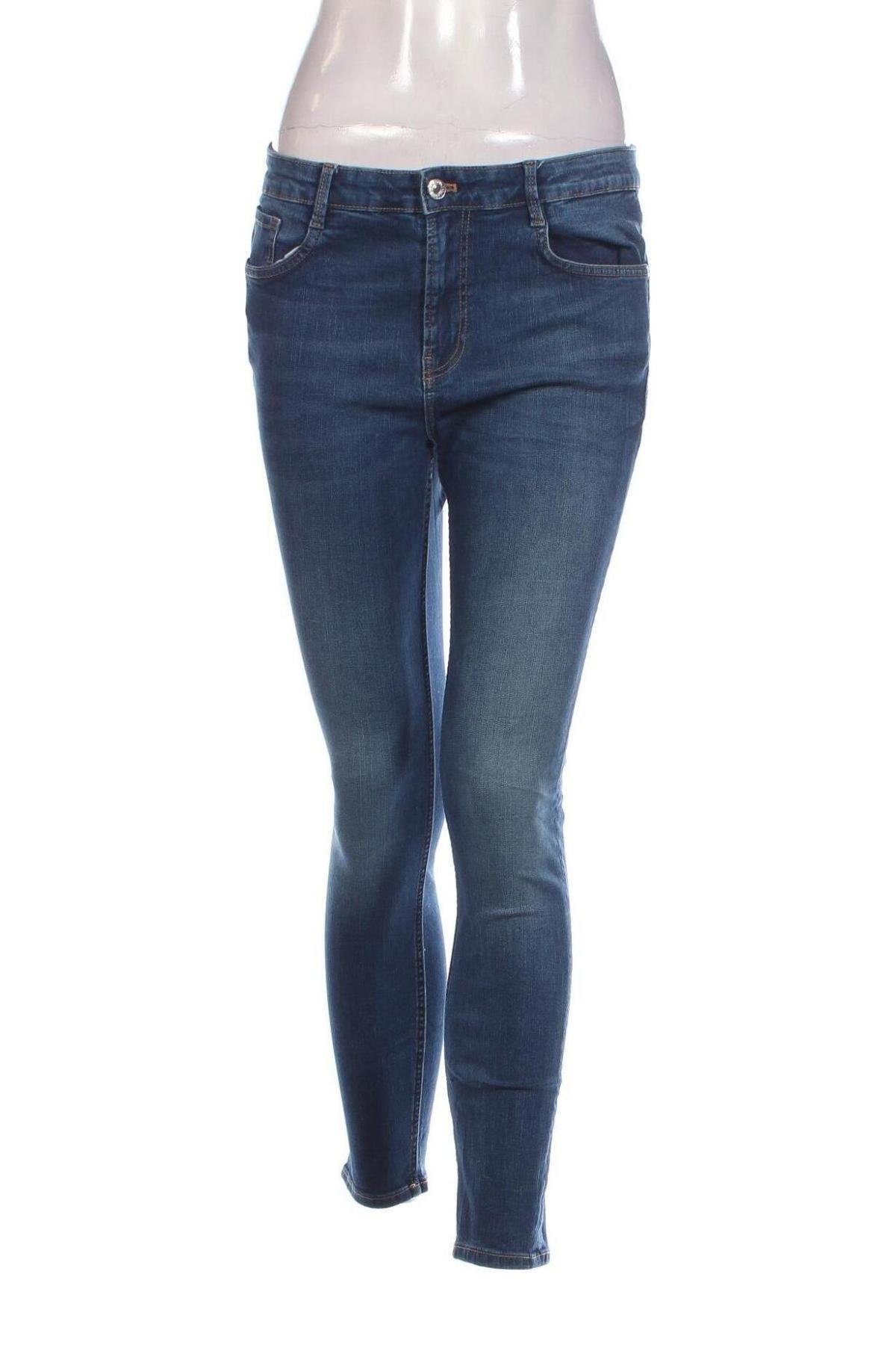 Damen Jeans Zara, Größe L, Farbe Blau, Preis € 9,99