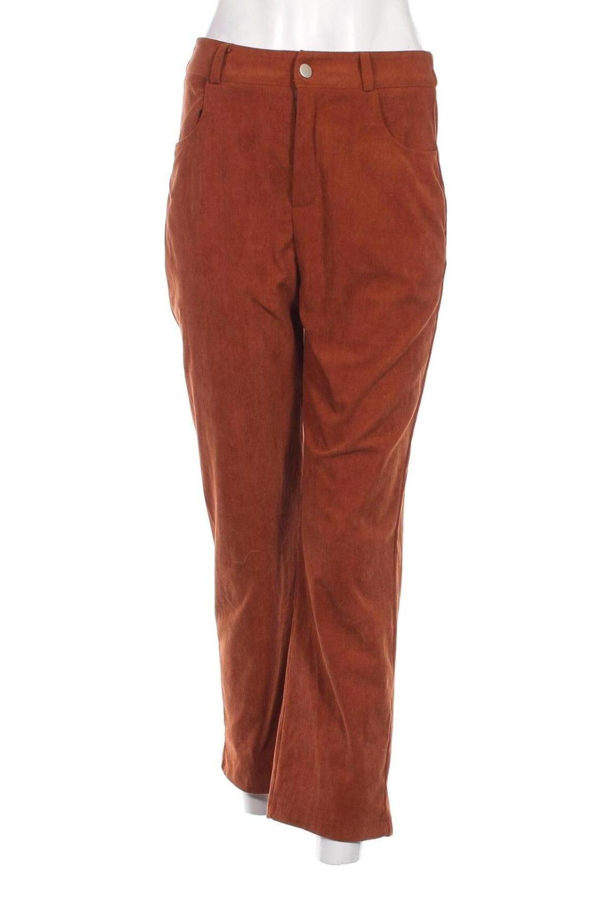 Γυναικείο κοτλέ παντελόνι, Μέγεθος XS, Χρώμα Πορτοκαλί, Τιμή 6,46 €