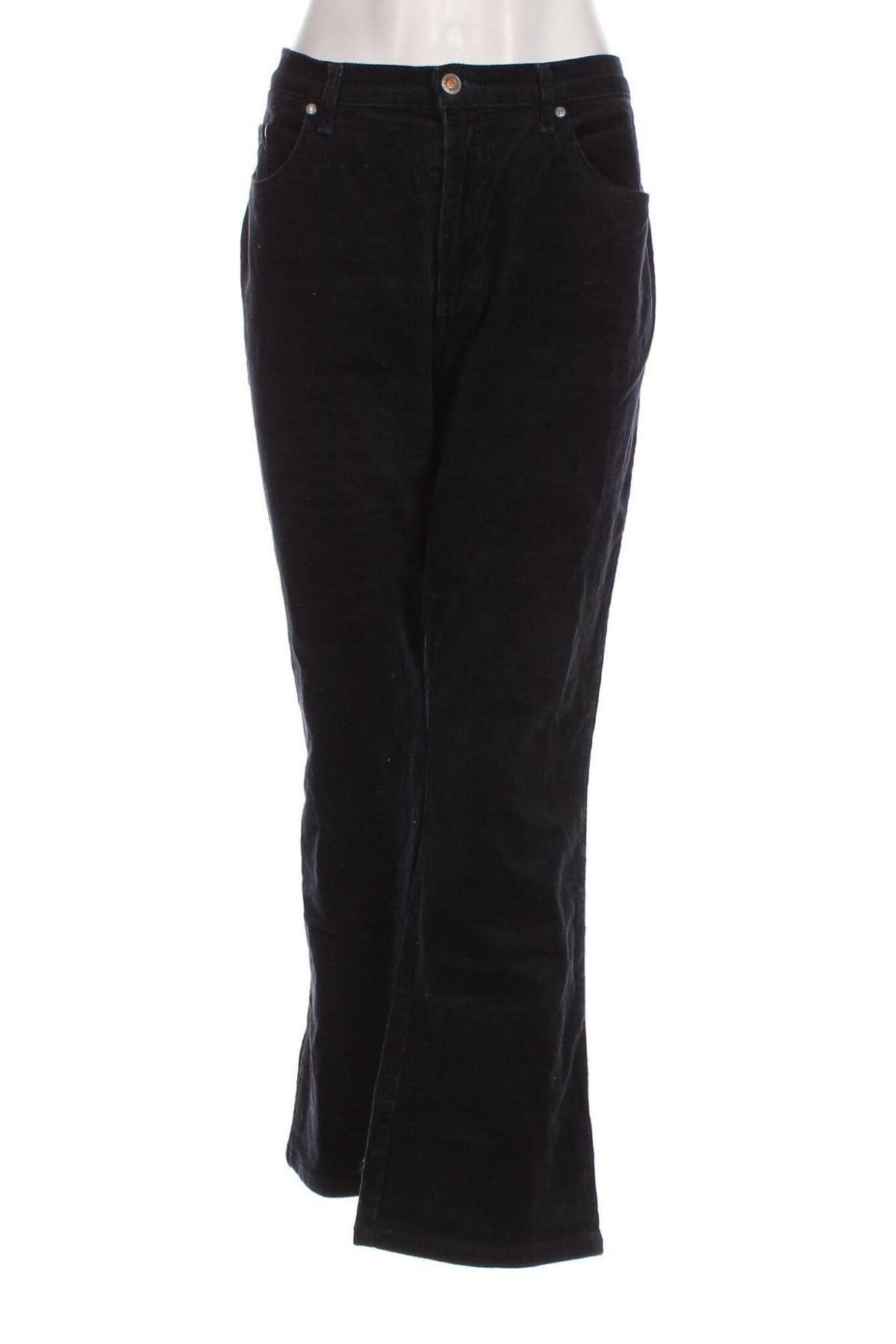 Γυναικείο κοτλέ παντελόνι Arizona, Μέγεθος XL, Χρώμα Μπλέ, Τιμή 7,00 €
