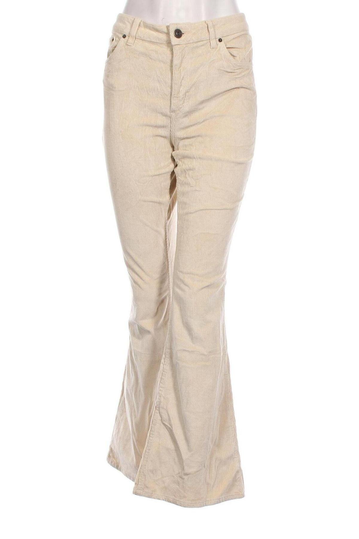 Γυναικείο κοτλέ παντελόνι BDG, Μέγεθος L, Χρώμα Εκρού, Τιμή 25,36 €