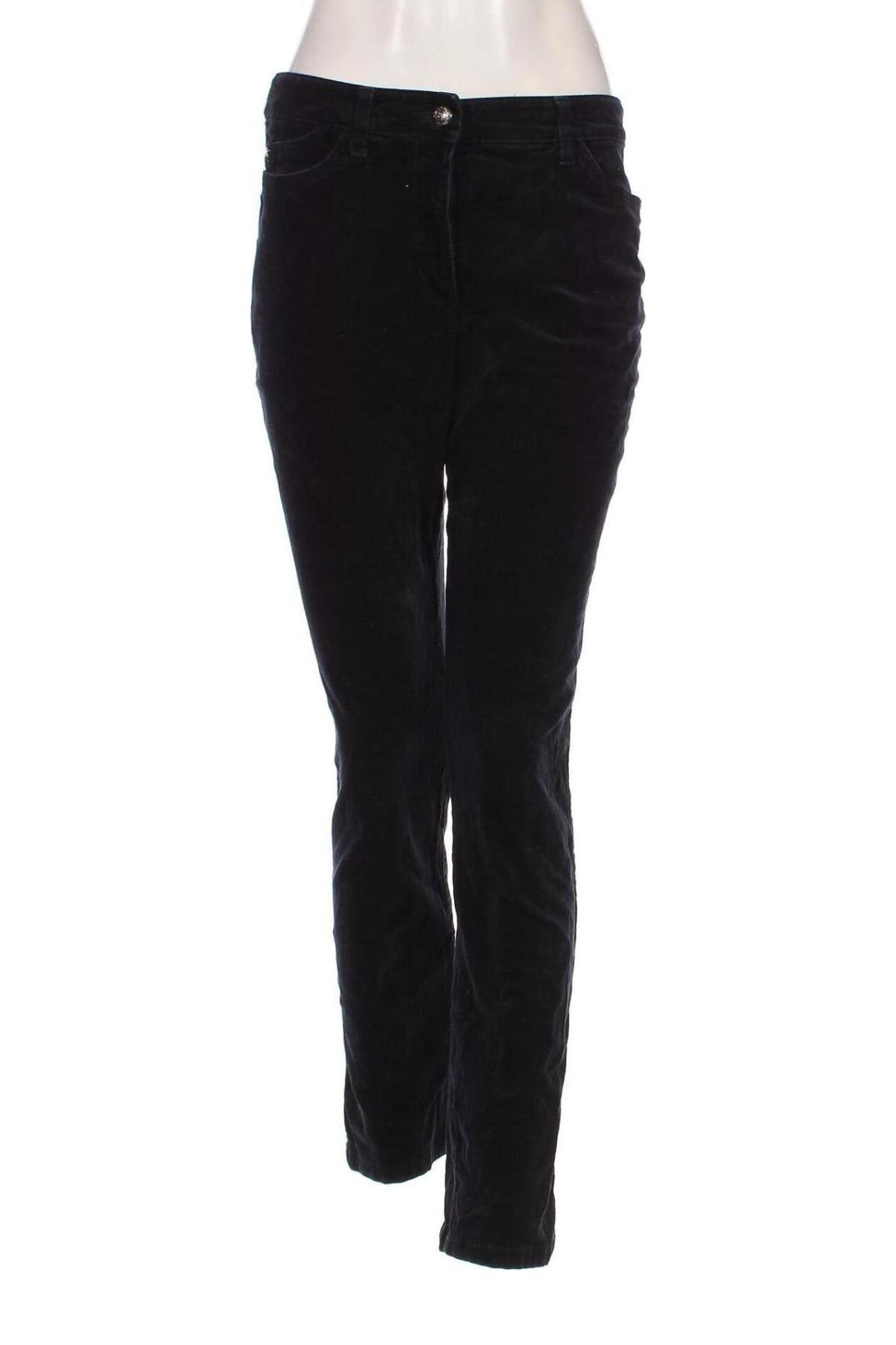Γυναικείο κοτλέ παντελόνι Canda, Μέγεθος M, Χρώμα Μπλέ, Τιμή 3,95 €