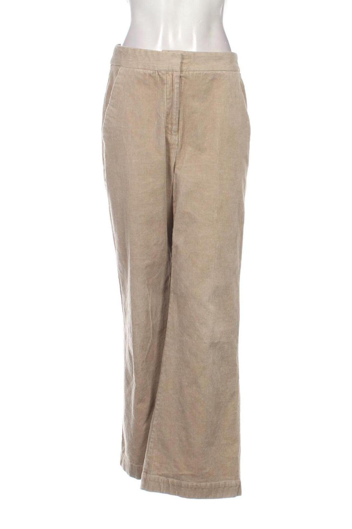 Γυναικείο κοτλέ παντελόνι MSCH, Μέγεθος M, Χρώμα  Μπέζ, Τιμή 9,59 €