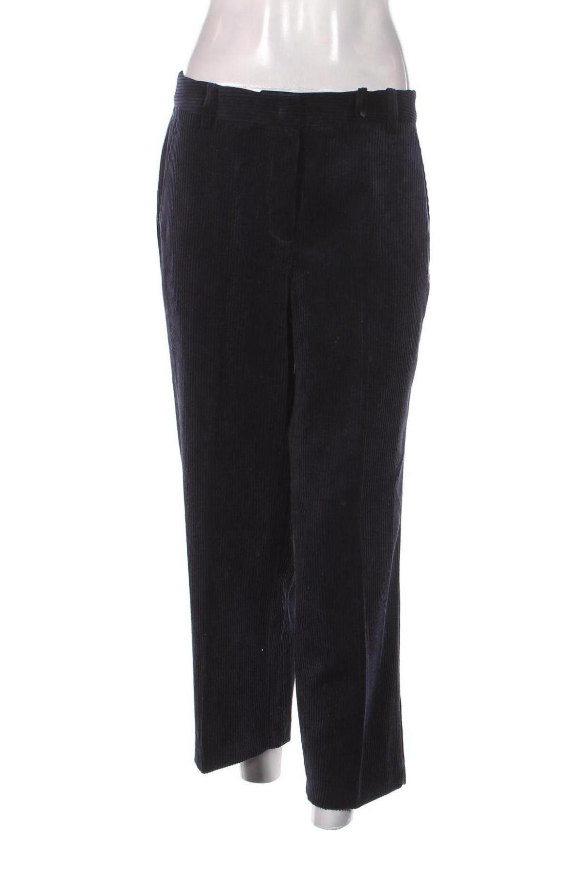 Pantaloni de velvet de femei More & More, Mărime M, Culoare Albastru, Preț 58,16 Lei