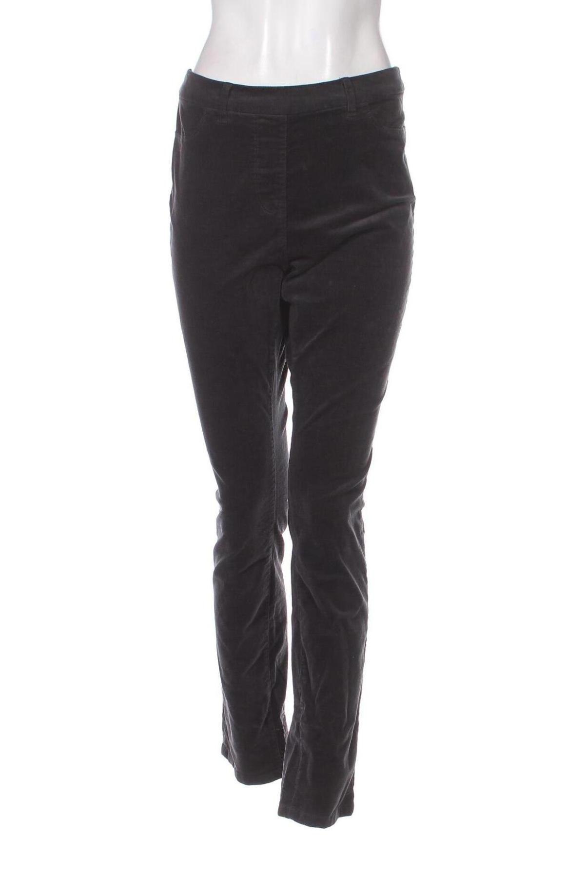 Γυναικείο κοτλέ παντελόνι Oviesse, Μέγεθος XL, Χρώμα Γκρί, Τιμή 9,01 €