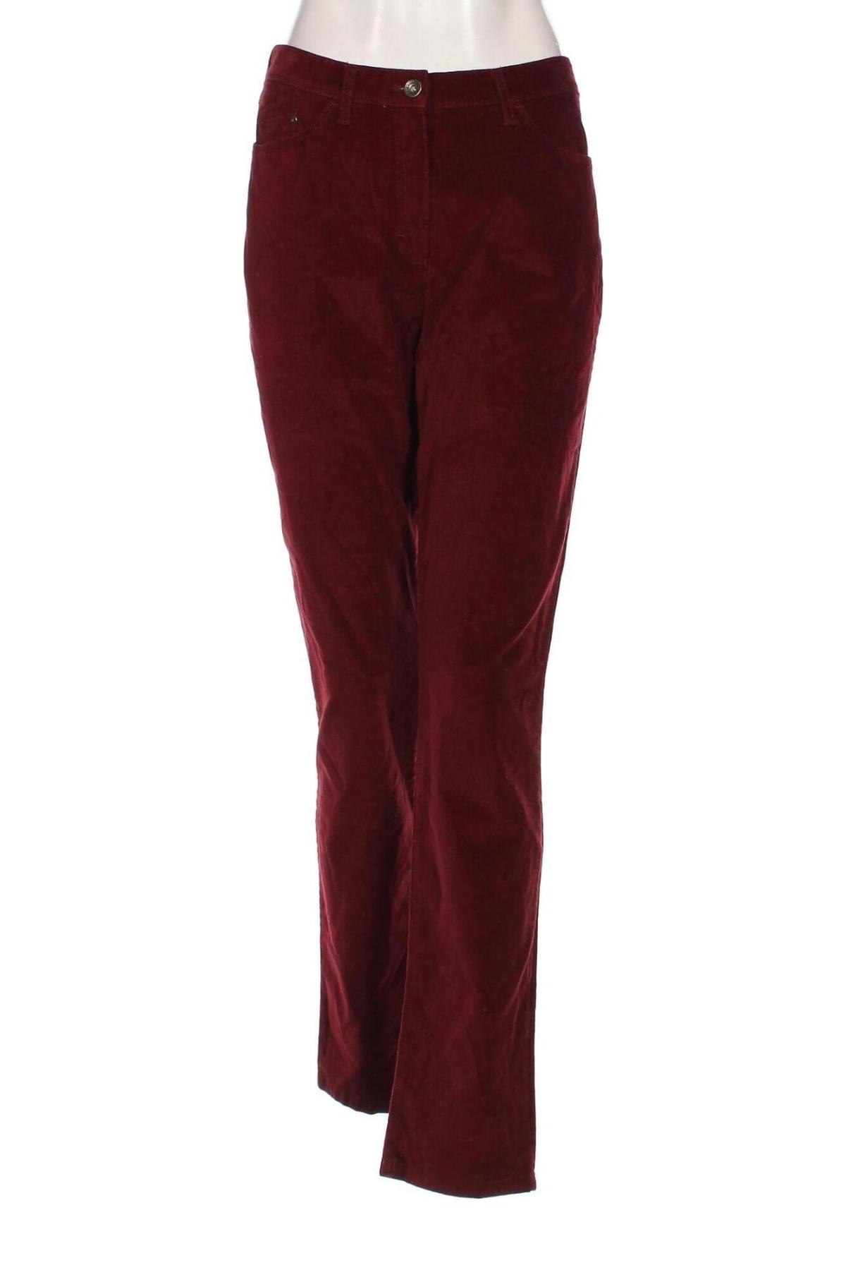 Dámské manšestráky  Raphaela By Brax, Velikost L, Barva Červená, Cena  206,00 Kč
