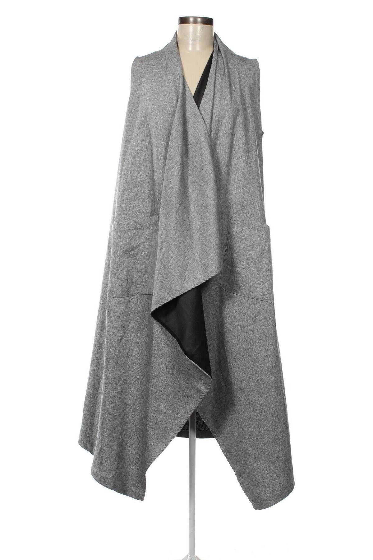 Γυναικείο γιλέκο, Μέγεθος XL, Χρώμα Γκρί, Τιμή 15,44 €
