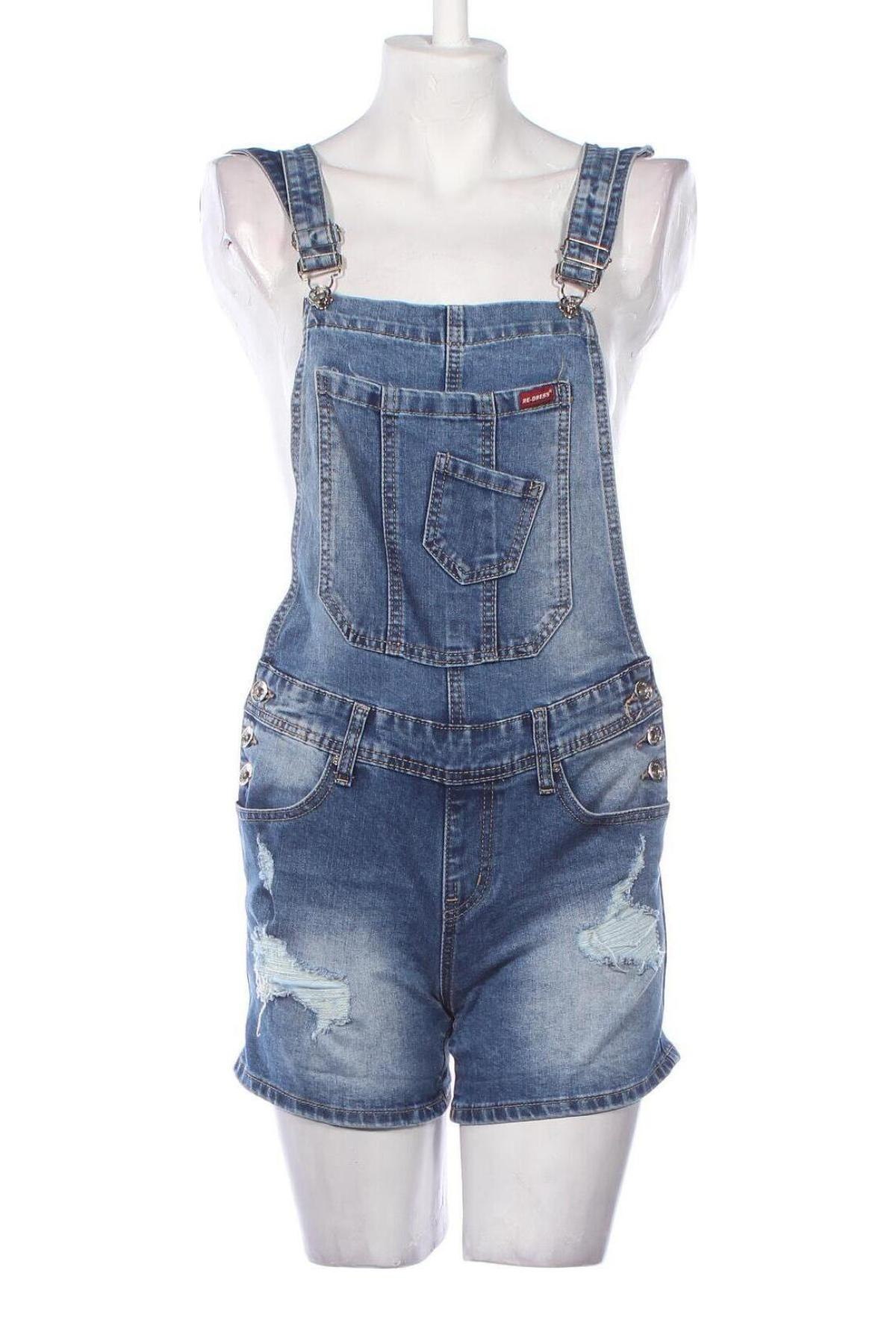 Damen Overall, Größe M, Farbe Blau, Preis € 10,49