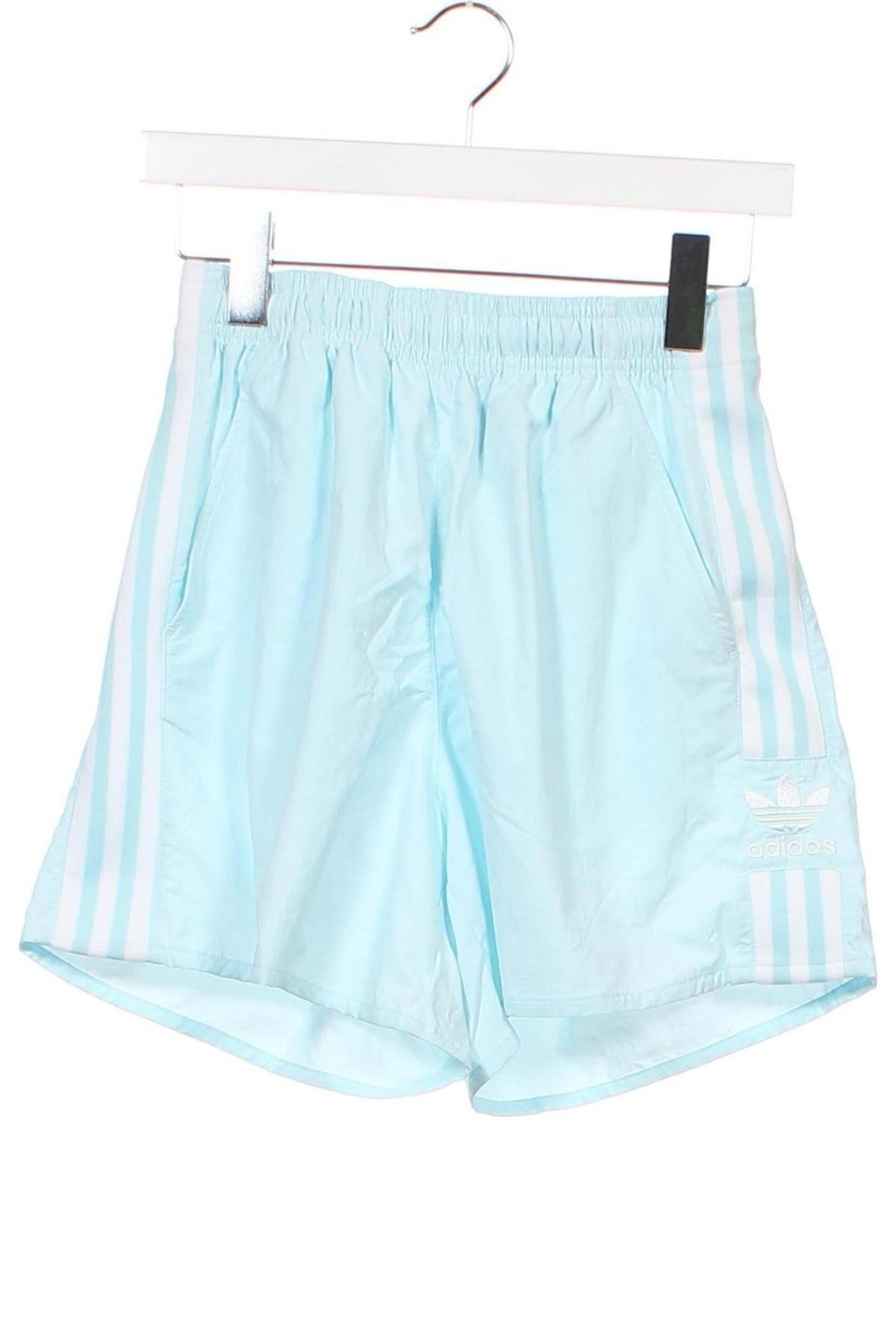 Pantaloni scurți de femei Adidas Originals, Mărime XS, Culoare Albastru, Preț 253,29 Lei