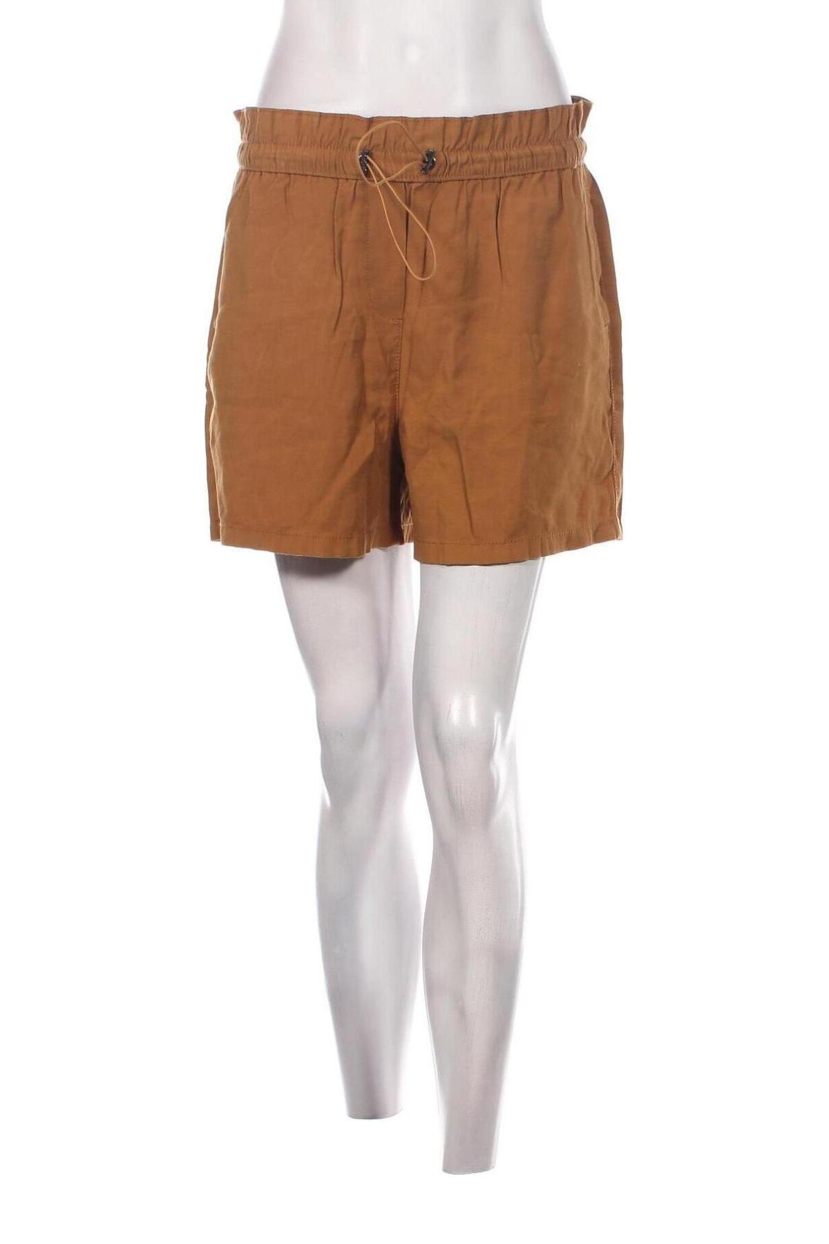Pantaloni scurți de femei Camaieu, Mărime M, Culoare Maro, Preț 35,69 Lei