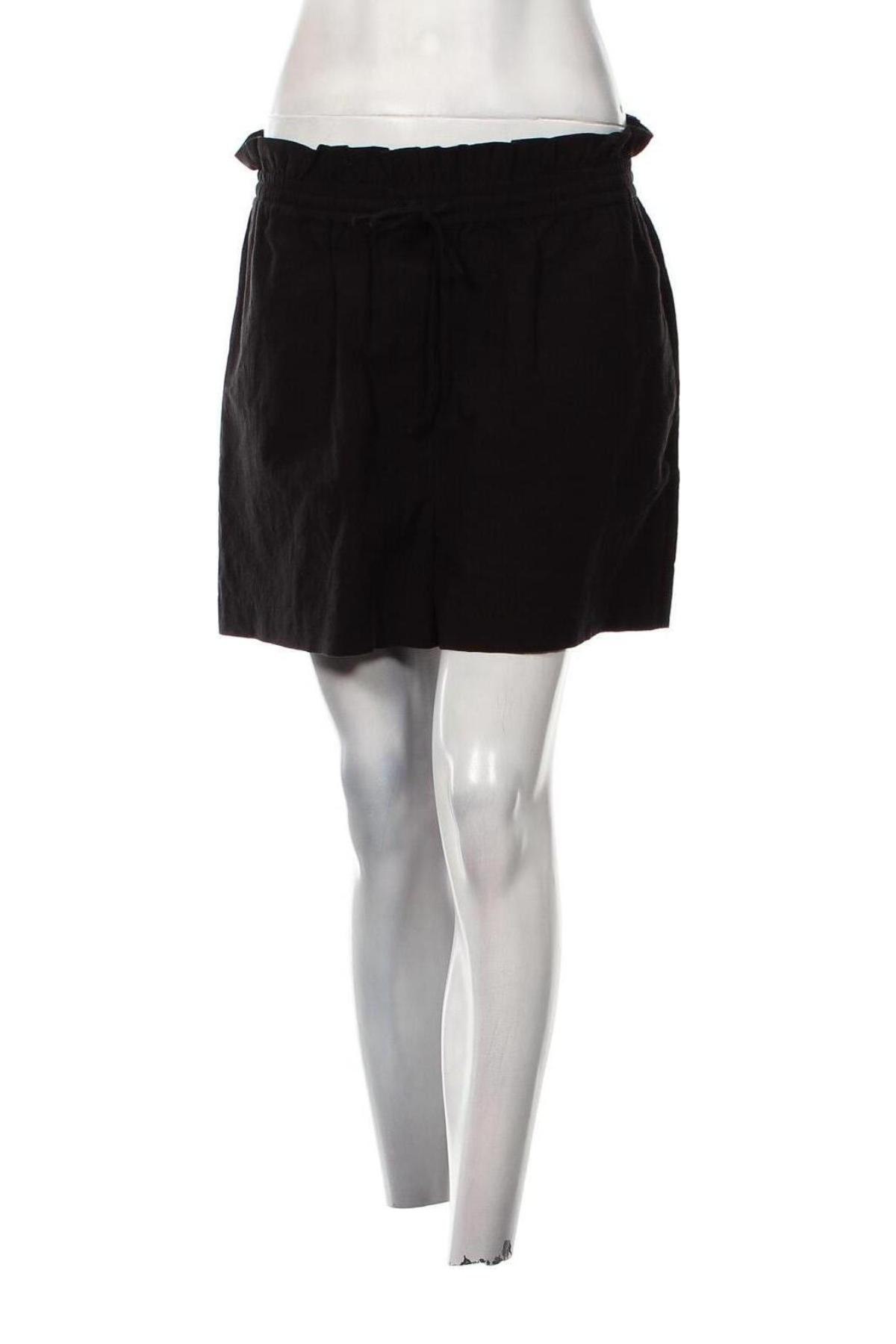 Γυναικείο κοντό παντελόνι Edited, Μέγεθος L, Χρώμα Μαύρο, Τιμή 11,91 €