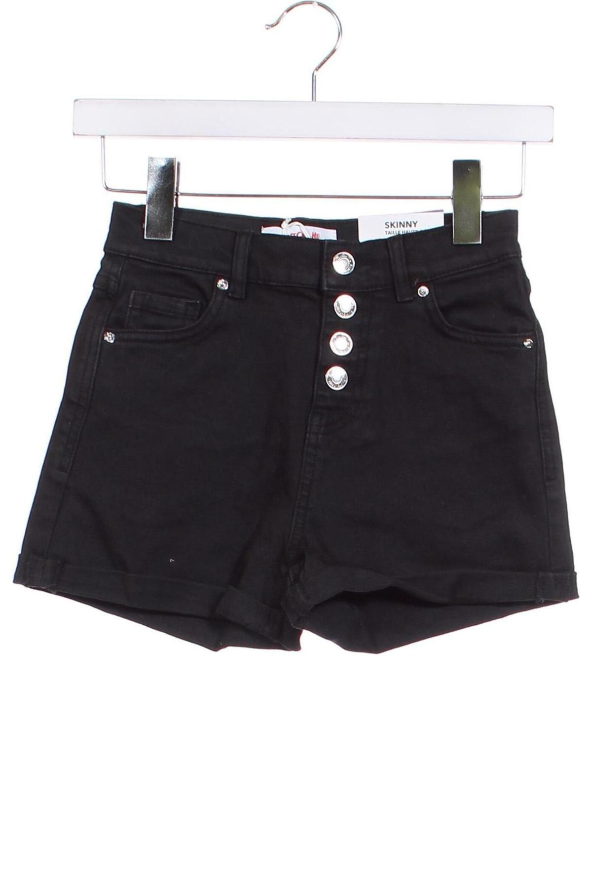 Pantaloni scurți de femei Jennyfer, Mărime XXS, Culoare Negru, Preț 101,97 Lei