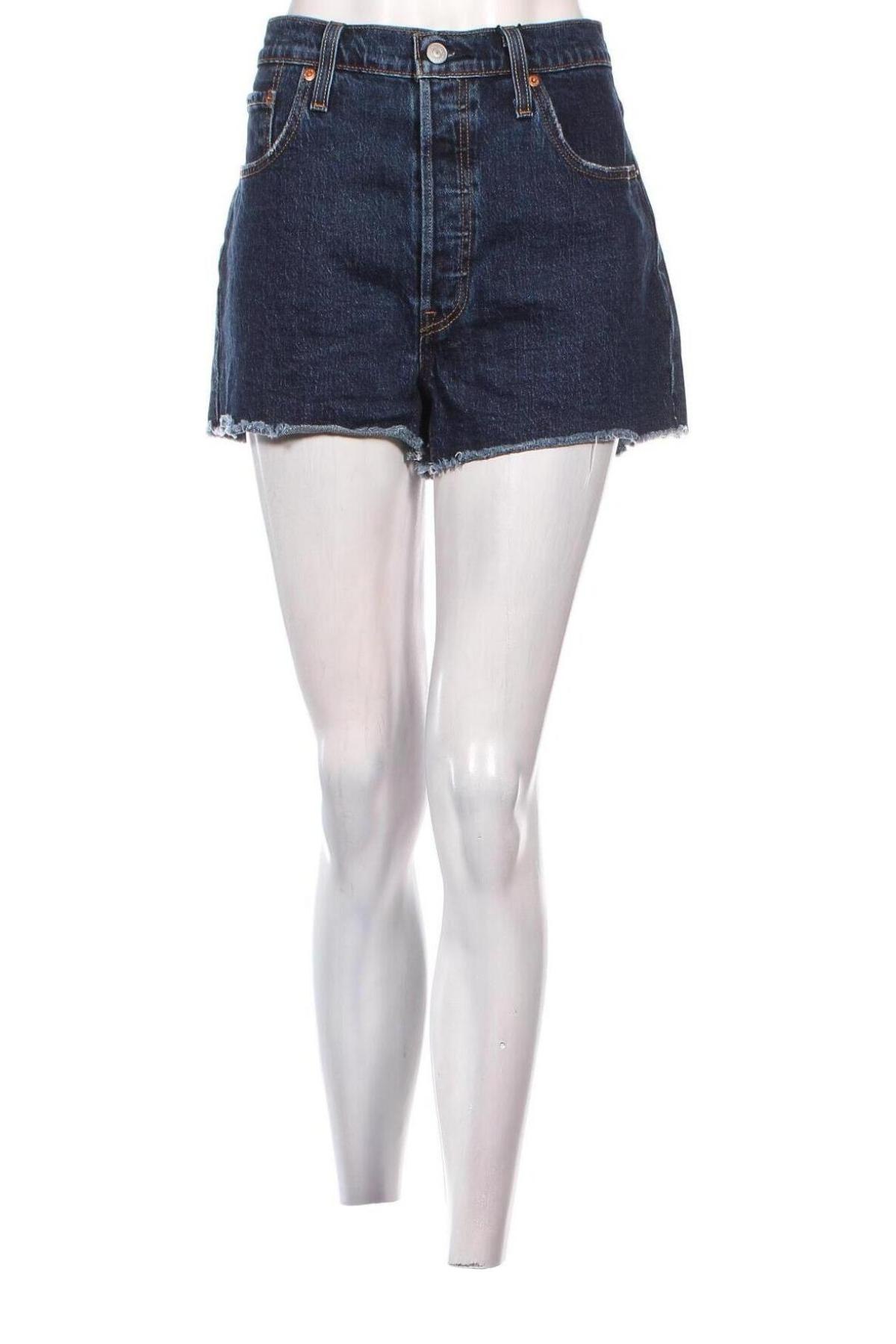 Γυναικείο κοντό παντελόνι Levi's, Μέγεθος L, Χρώμα Μπλέ, Τιμή 55,67 €