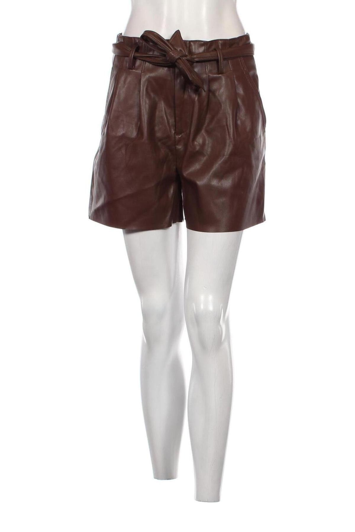 Pantaloni scurți de femei Promod, Mărime M, Culoare Maro, Preț 111,84 Lei