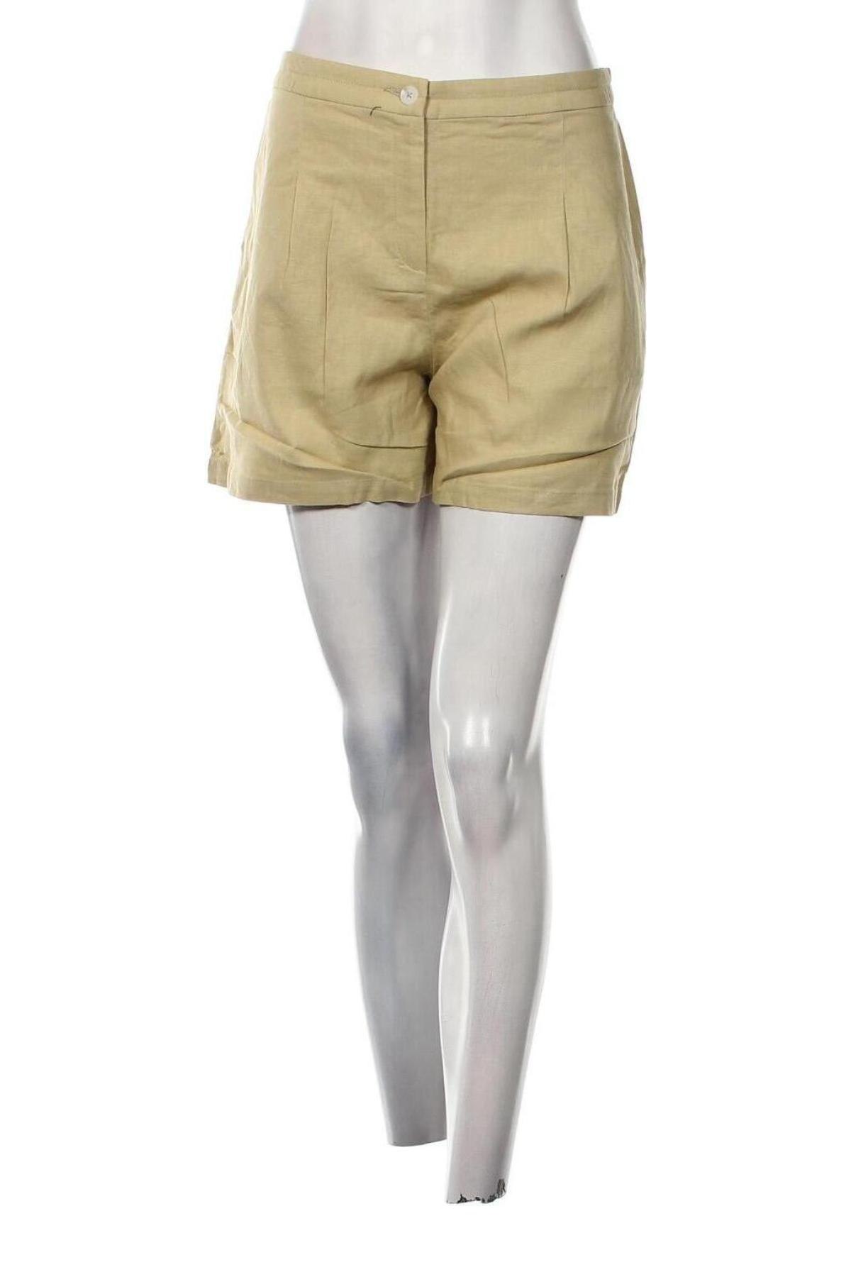 Γυναικείο κοντό παντελόνι Re.draft, Μέγεθος M, Χρώμα  Μπέζ, Τιμή 7,94 €