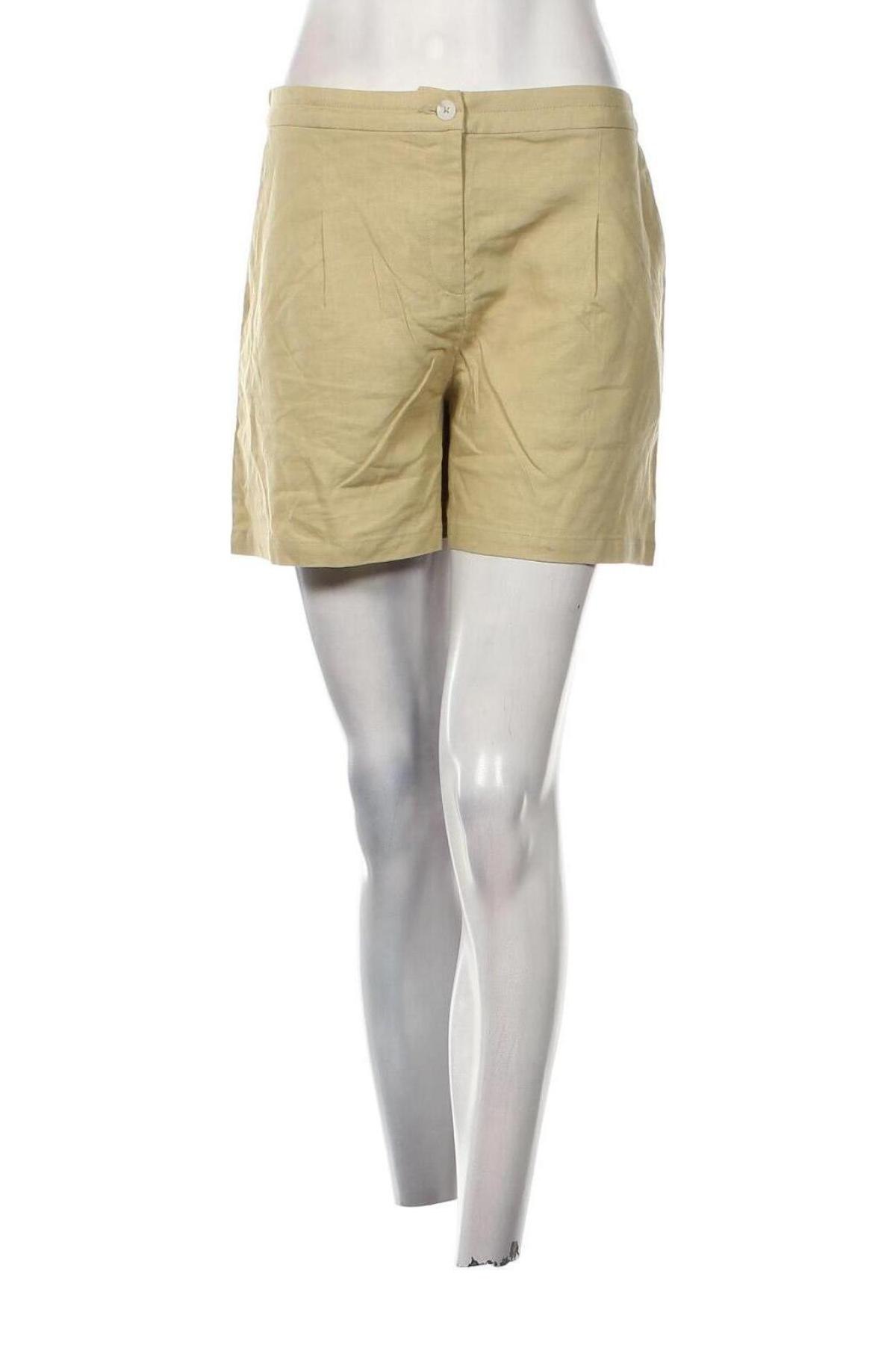 Γυναικείο κοντό παντελόνι Re.draft, Μέγεθος S, Χρώμα  Μπέζ, Τιμή 7,94 €