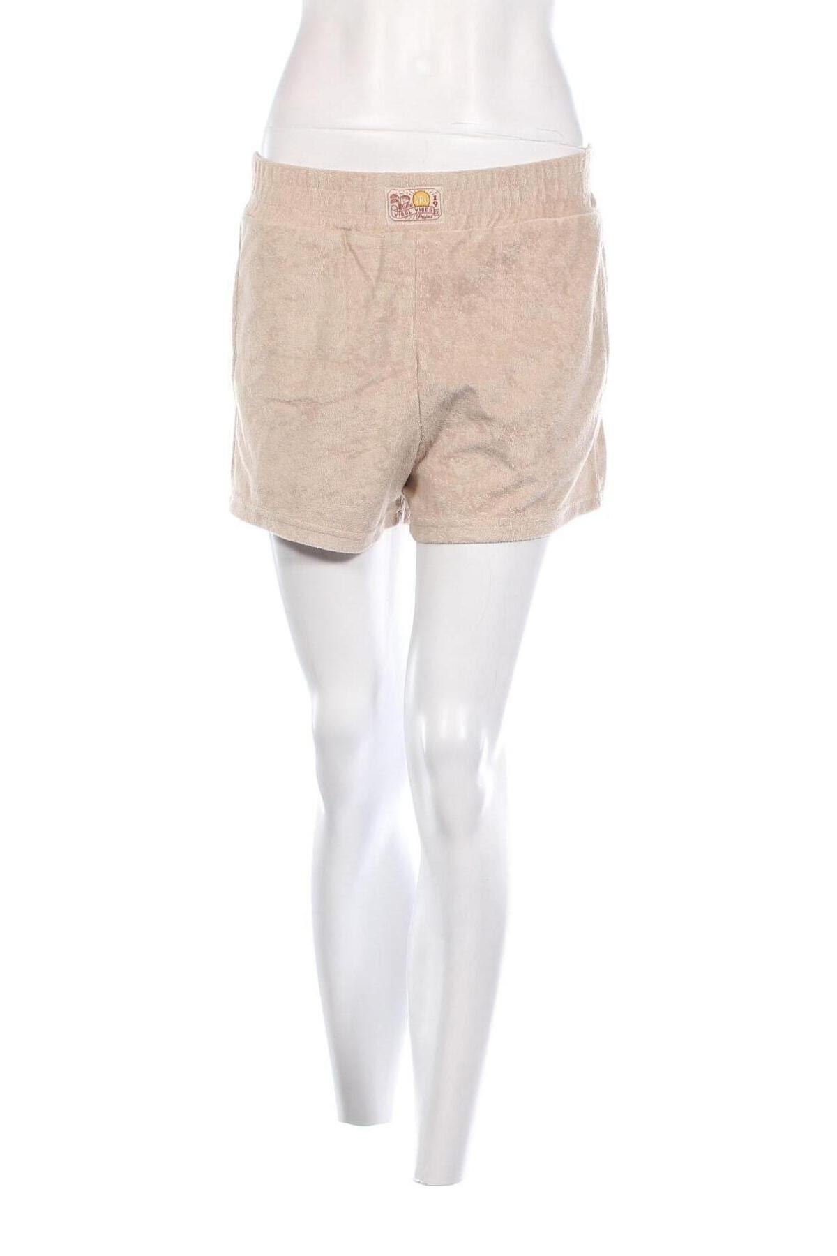 Γυναικείο κοντό παντελόνι Viral Vibes, Μέγεθος S, Χρώμα Καφέ, Τιμή 7,94 €