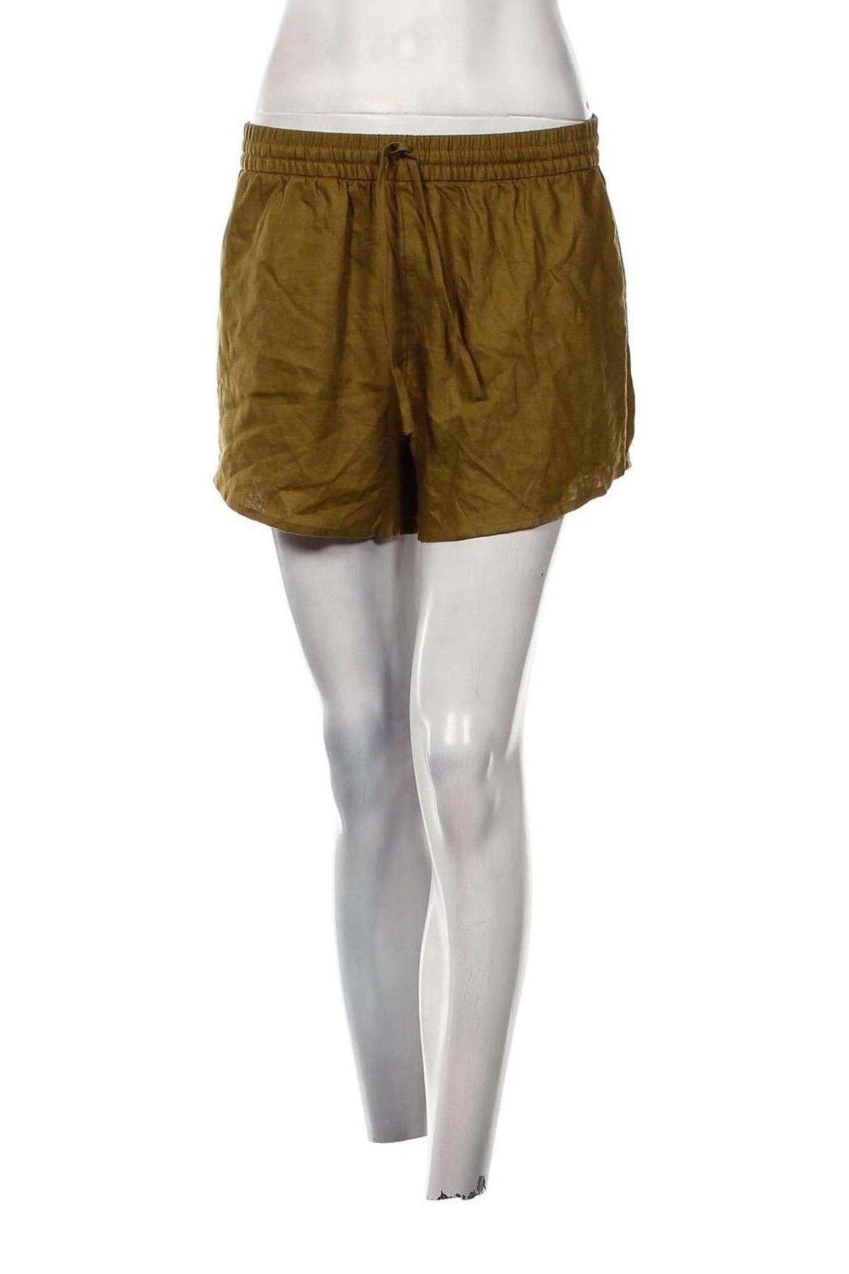 Γυναικείο κοντό παντελόνι Weekday, Μέγεθος M, Χρώμα Πράσινο, Τιμή 16,49 €
