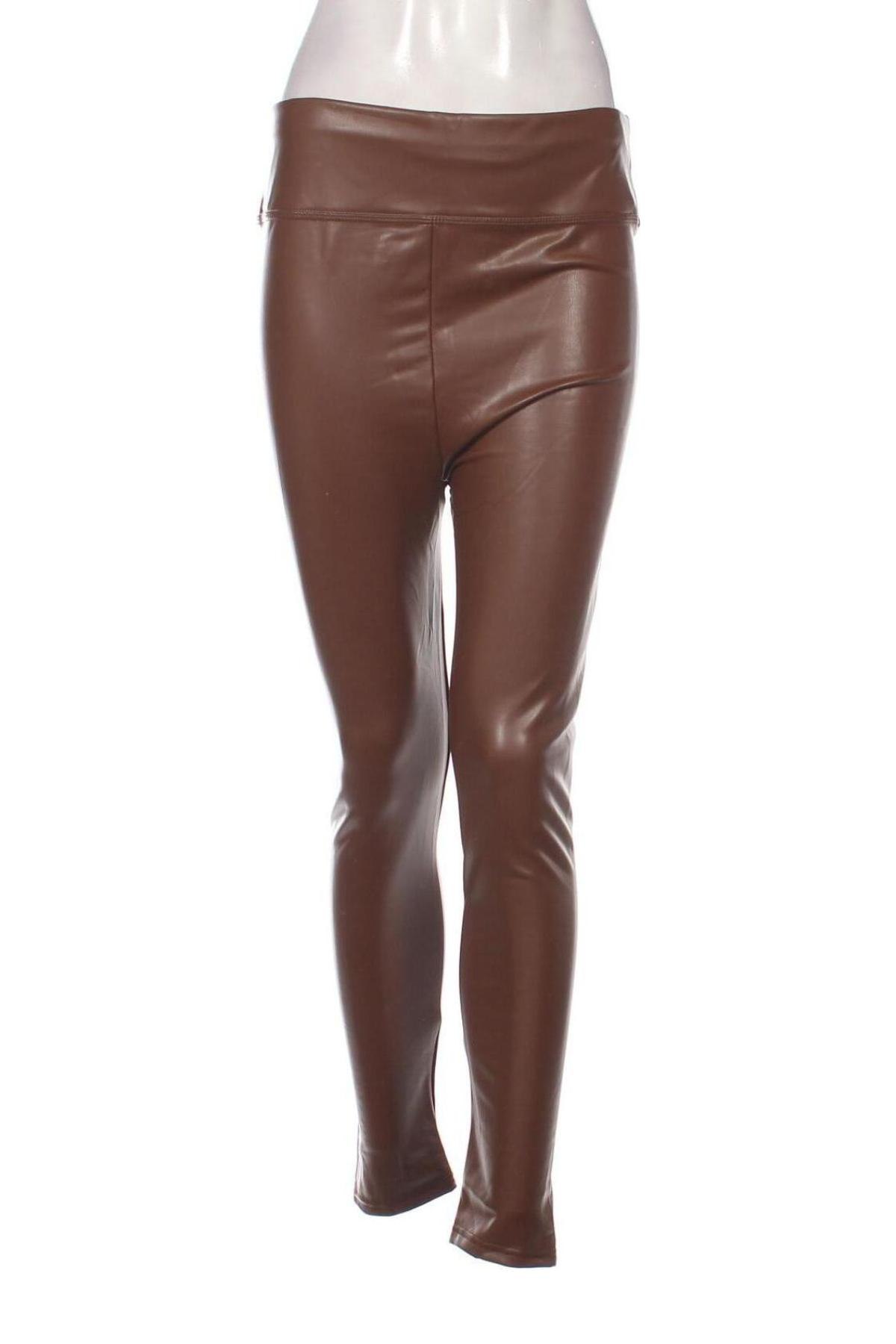 Damen Leggings, Größe M, Farbe Braun, Preis 6,43 €