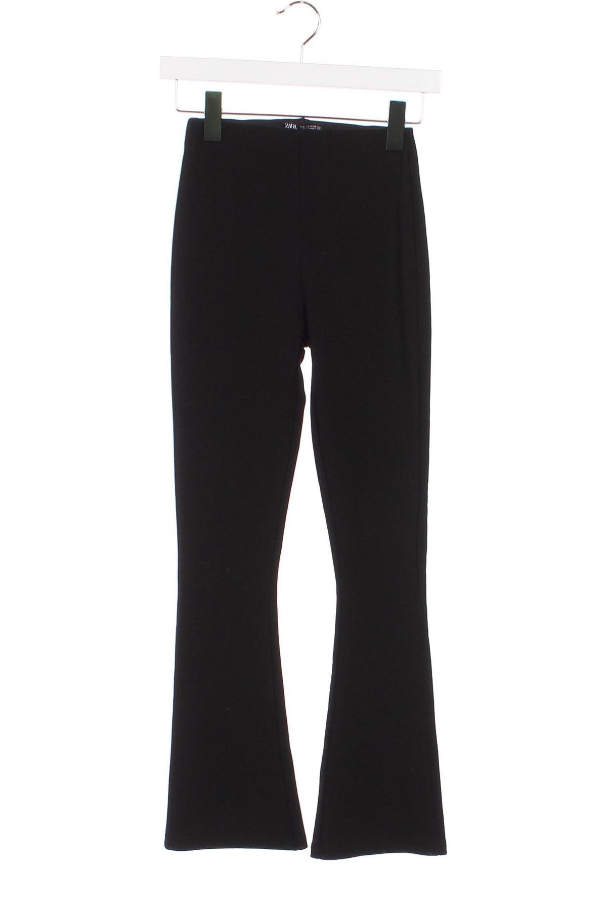 Γυναικείο κολάν Zara, Μέγεθος XXS, Χρώμα Μαύρο, Τιμή 5,45 €