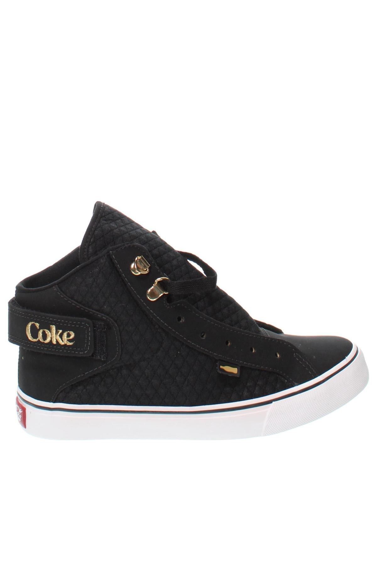 Damenschuhe Coca Cola, Größe 38, Farbe Schwarz, Preis 72,16 €