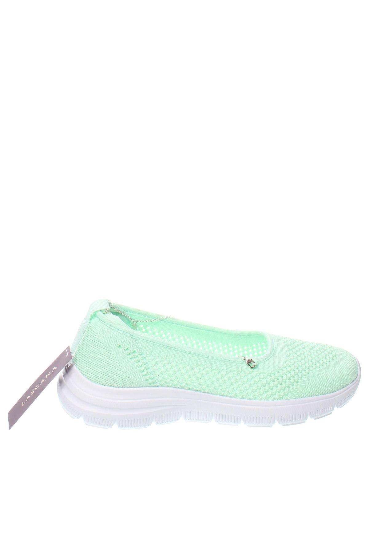 Γυναικεία παπούτσια Lascana, Μέγεθος 38, Χρώμα Πράσινο, Τιμή 17,58 €
