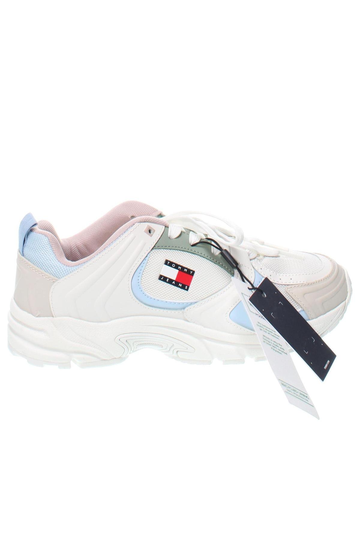 Γυναικεία παπούτσια Tommy Jeans, Μέγεθος 38, Χρώμα Λευκό, Τιμή 136,60 €