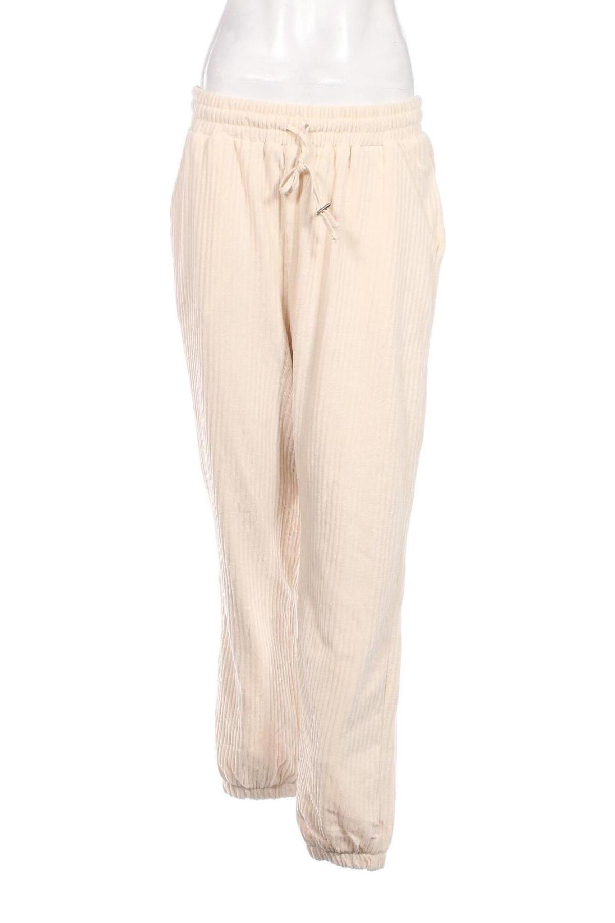 Pantaloni de femei A Lot Less x About You, Mărime XL, Culoare Bej, Preț 169,34 Lei