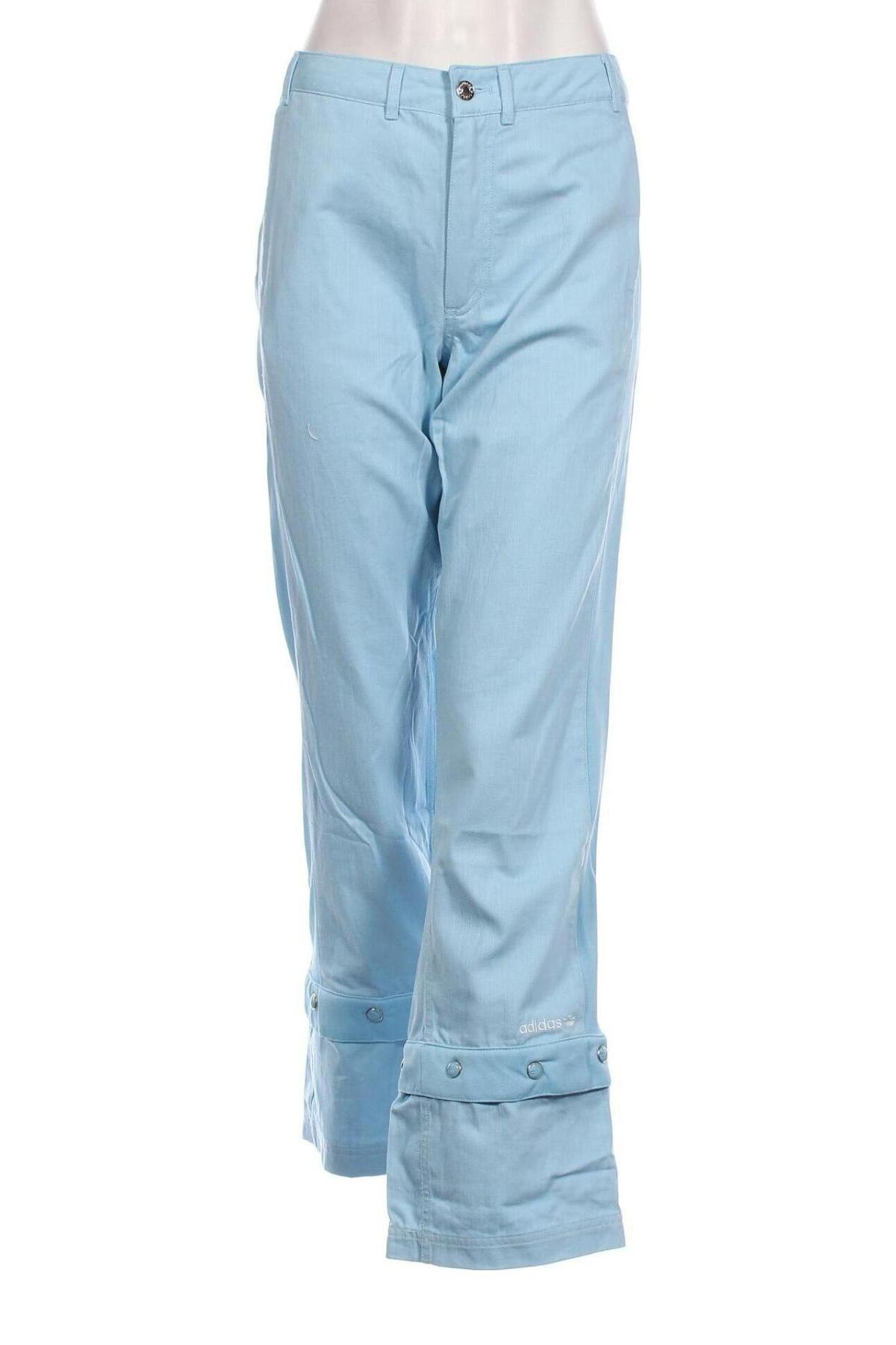 Pantaloni de femei Adidas Originals, Mărime M, Culoare Albastru, Preț 169,34 Lei