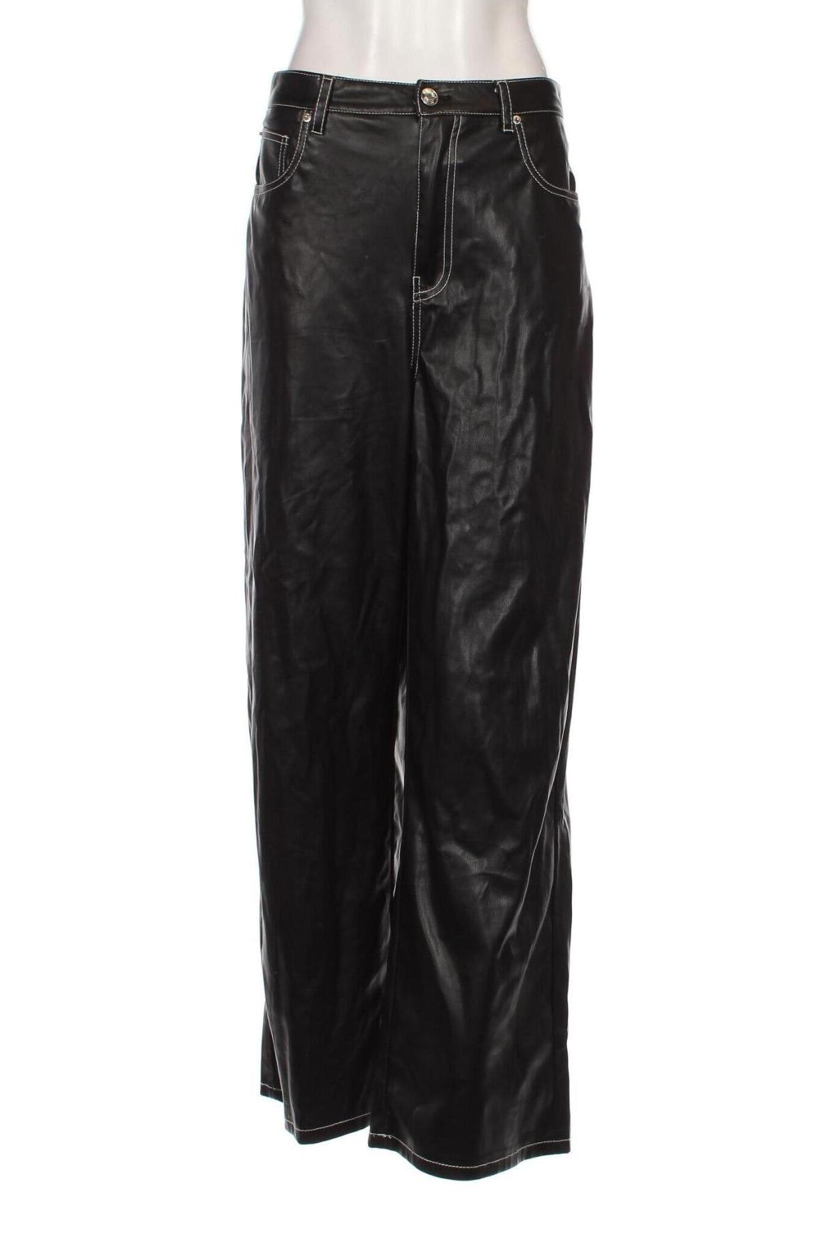 Damenhose Bershka, Größe L, Farbe Schwarz, Preis 7,06 €