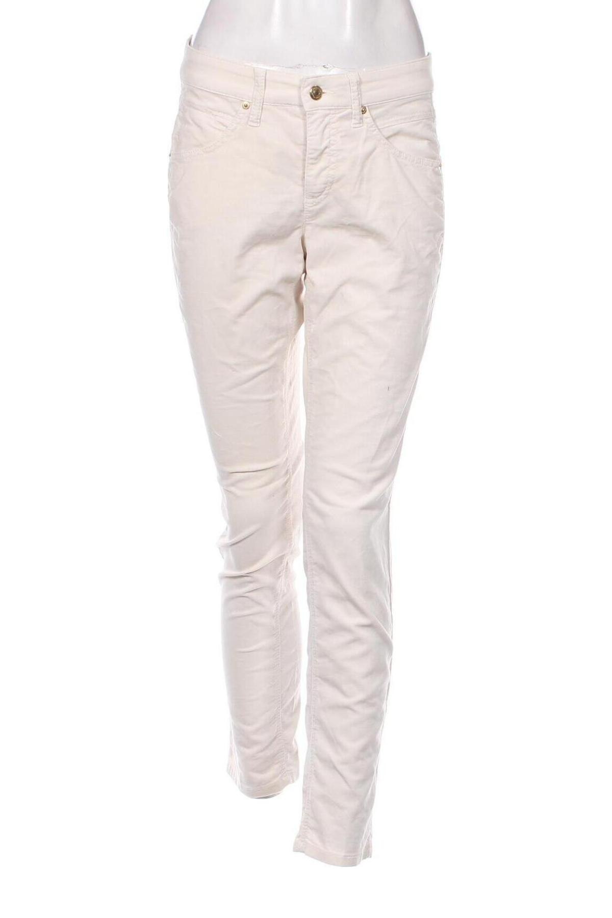 Γυναικείο παντελόνι Cambio, Μέγεθος M, Χρώμα Εκρού, Τιμή 6,31 €