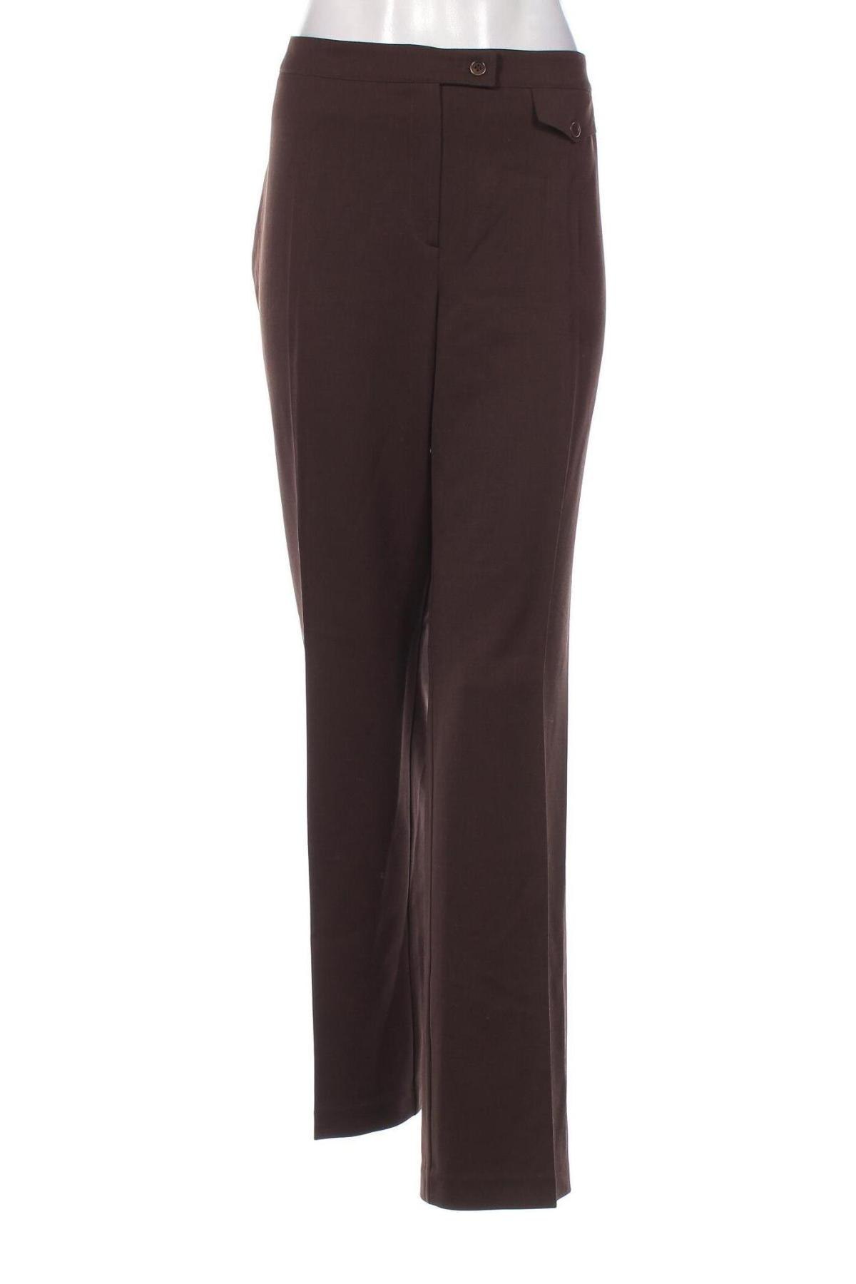 Pantaloni de femei Devernois, Mărime XL, Culoare Maro, Preț 299,24 Lei