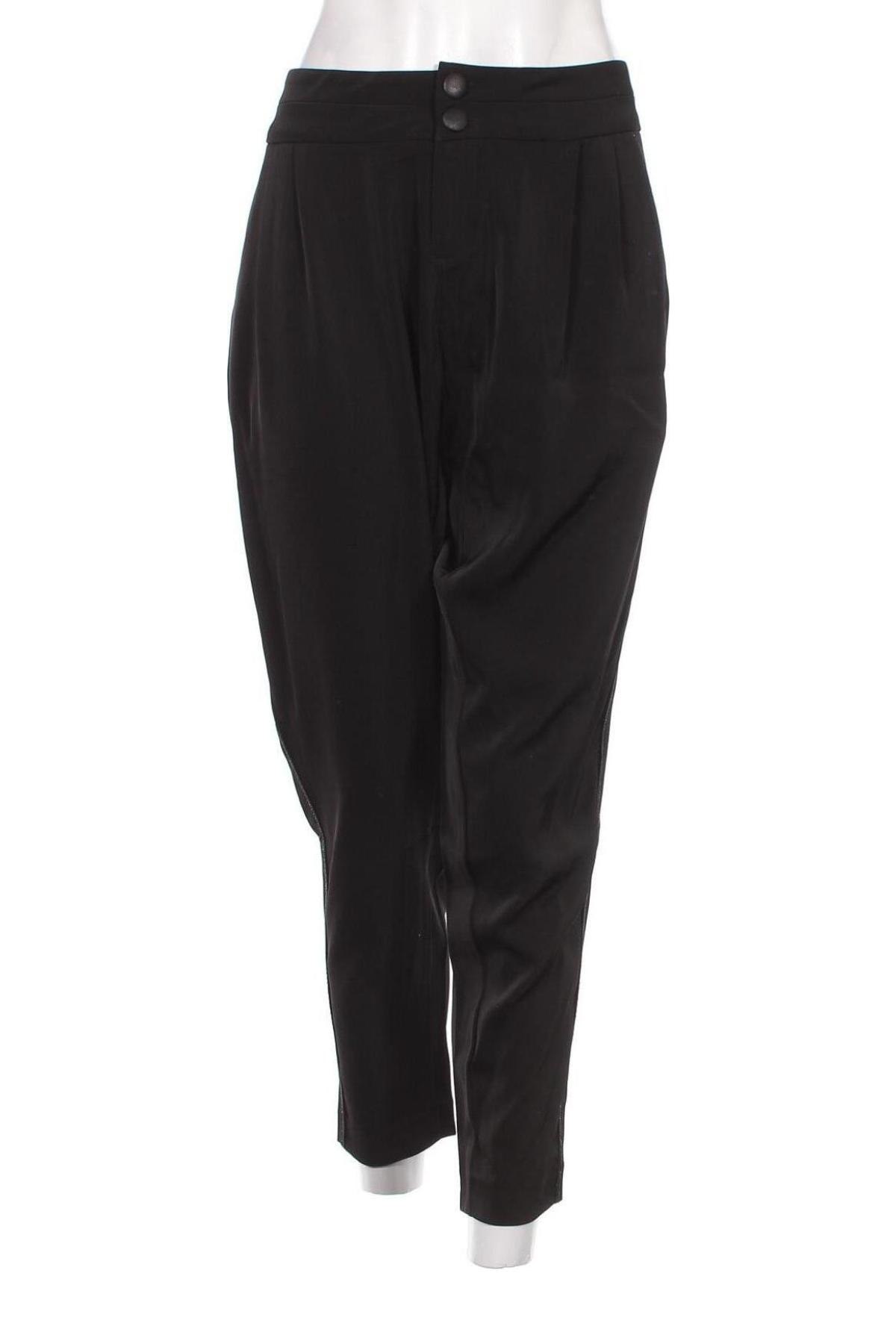 Pantaloni de femei Dqmane, Mărime L, Culoare Negru, Preț 81,63 Lei