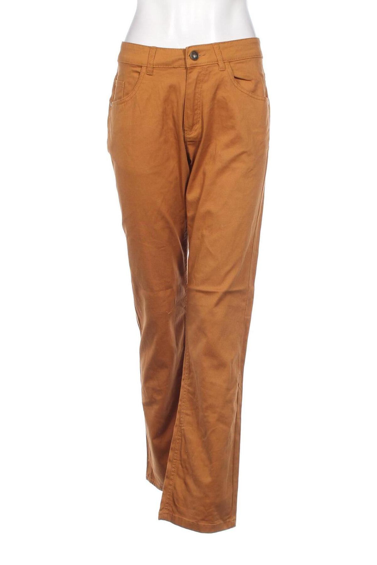 Дамски панталон Elle Nor, Размер L, Цвят Кафяв, Цена 13,92 лв.