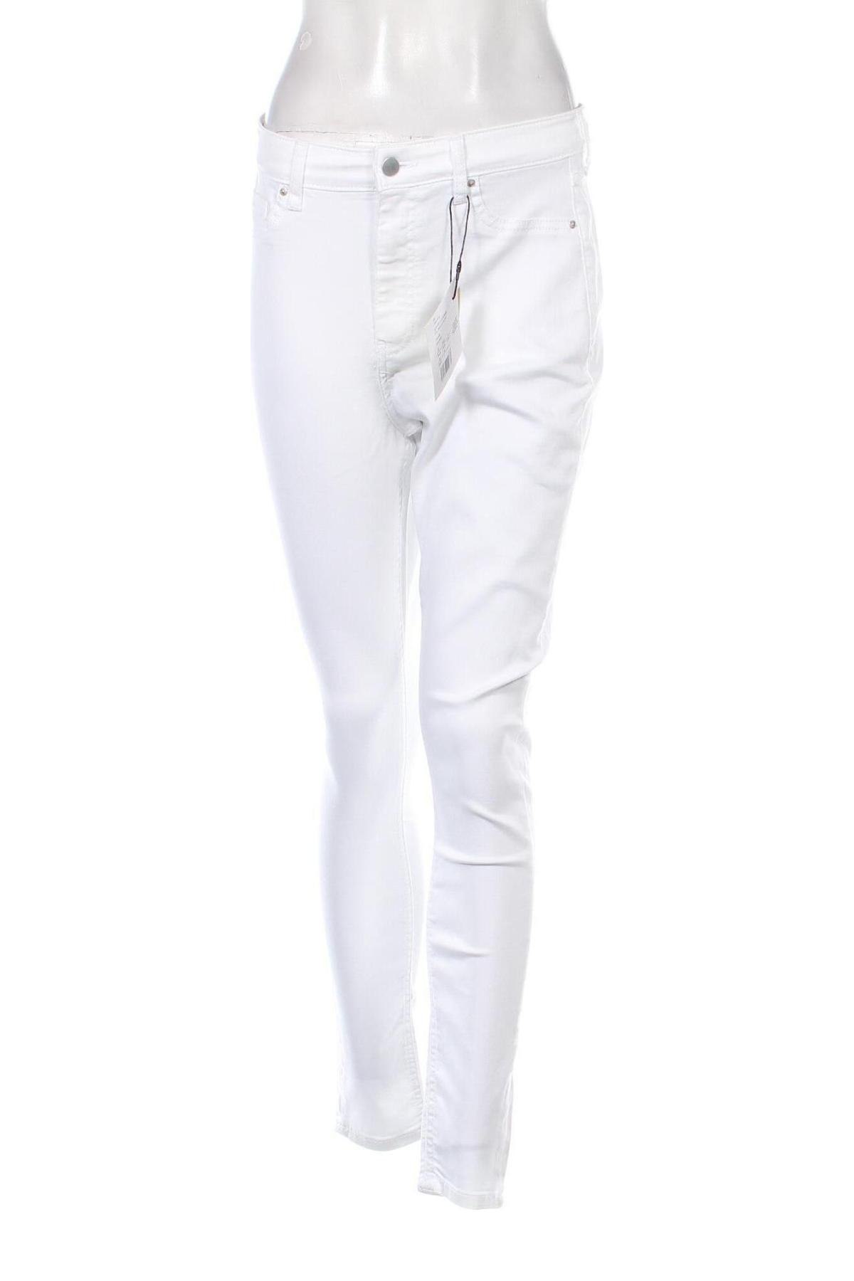 Дамски панталон Even&Odd, Размер M, Цвят Бял, Цена 12,42 лв.