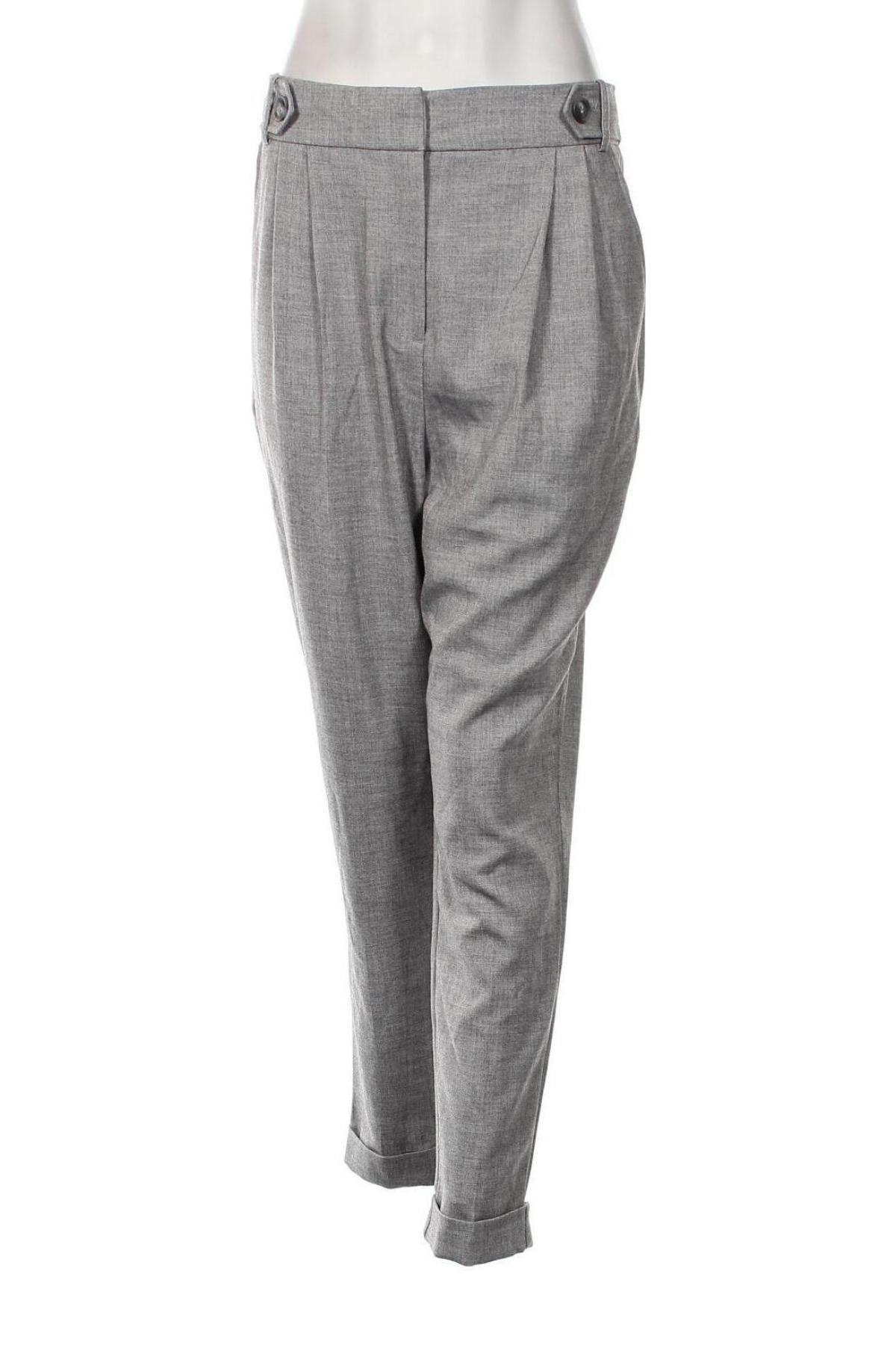 Pantaloni de femei F&F, Mărime L, Culoare Gri, Preț 19,08 Lei