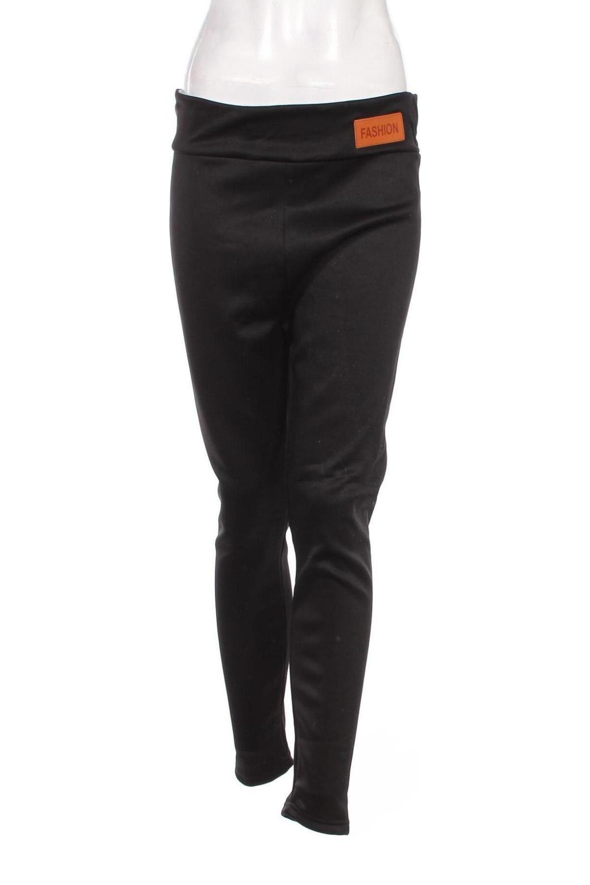 Γυναικείο παντελόνι Fashion, Μέγεθος XL, Χρώμα Μαύρο, Τιμή 4,56 €