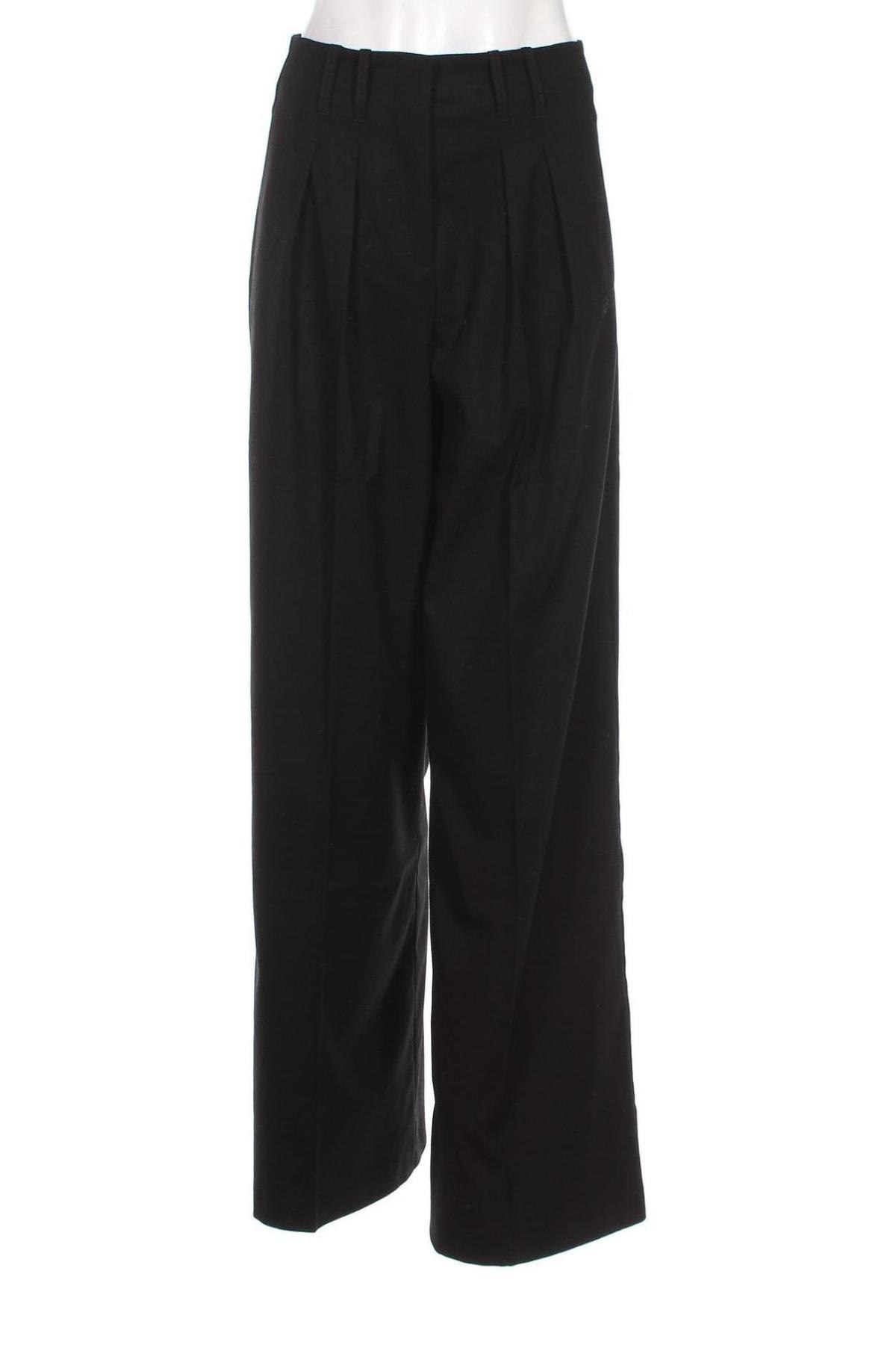 Pantaloni de femei Guido Maria Kretschmer for About You, Mărime S, Culoare Negru, Preț 305,92 Lei