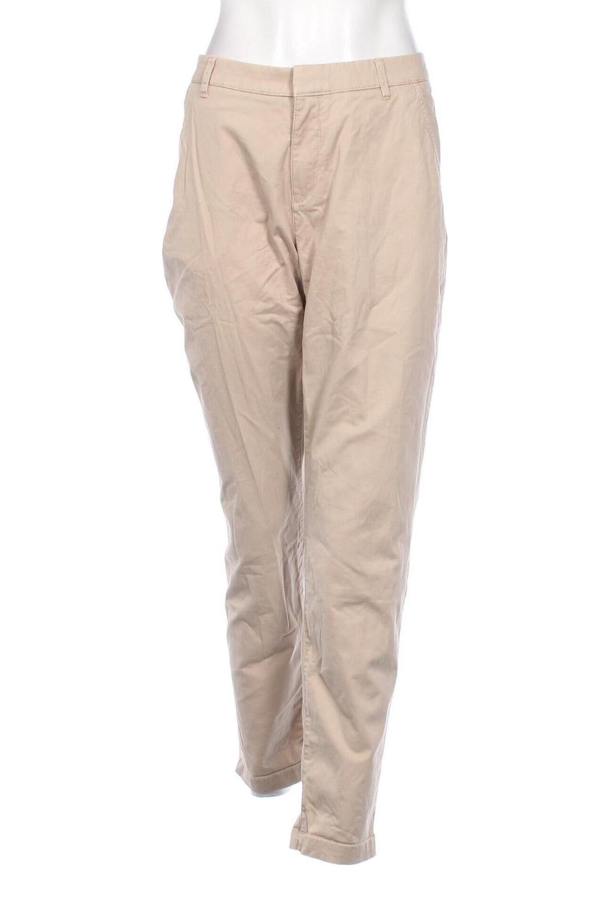 Damenhose H&M L.O.G.G., Größe XL, Farbe Beige, Preis 6,67 €