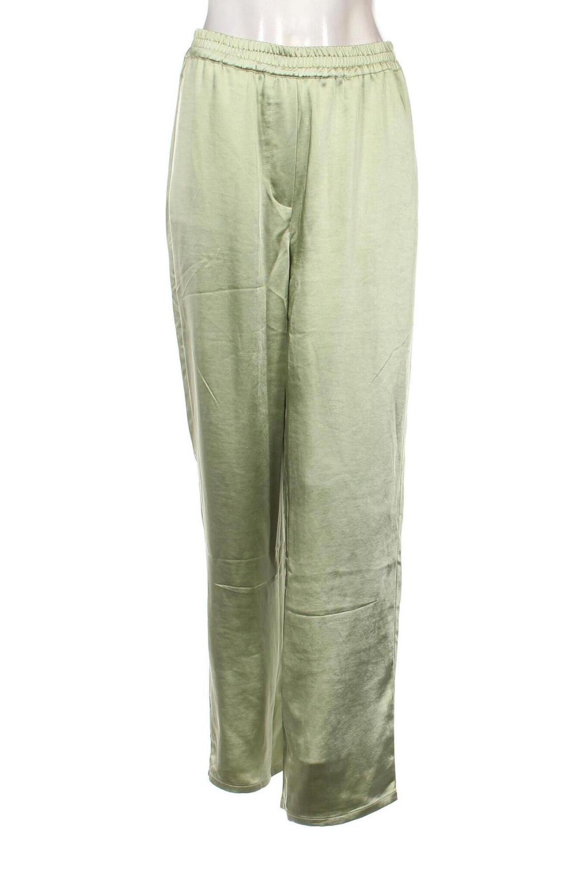 Дамски панталон LeGer By Lena Gercke X About you, Размер S, Цвят Зелен, Цена 93,00 лв.