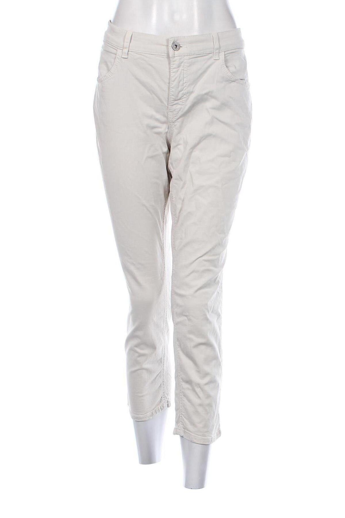 Дамски панталон Mac, Размер L, Цвят Бежов, Цена 47,90 лв.