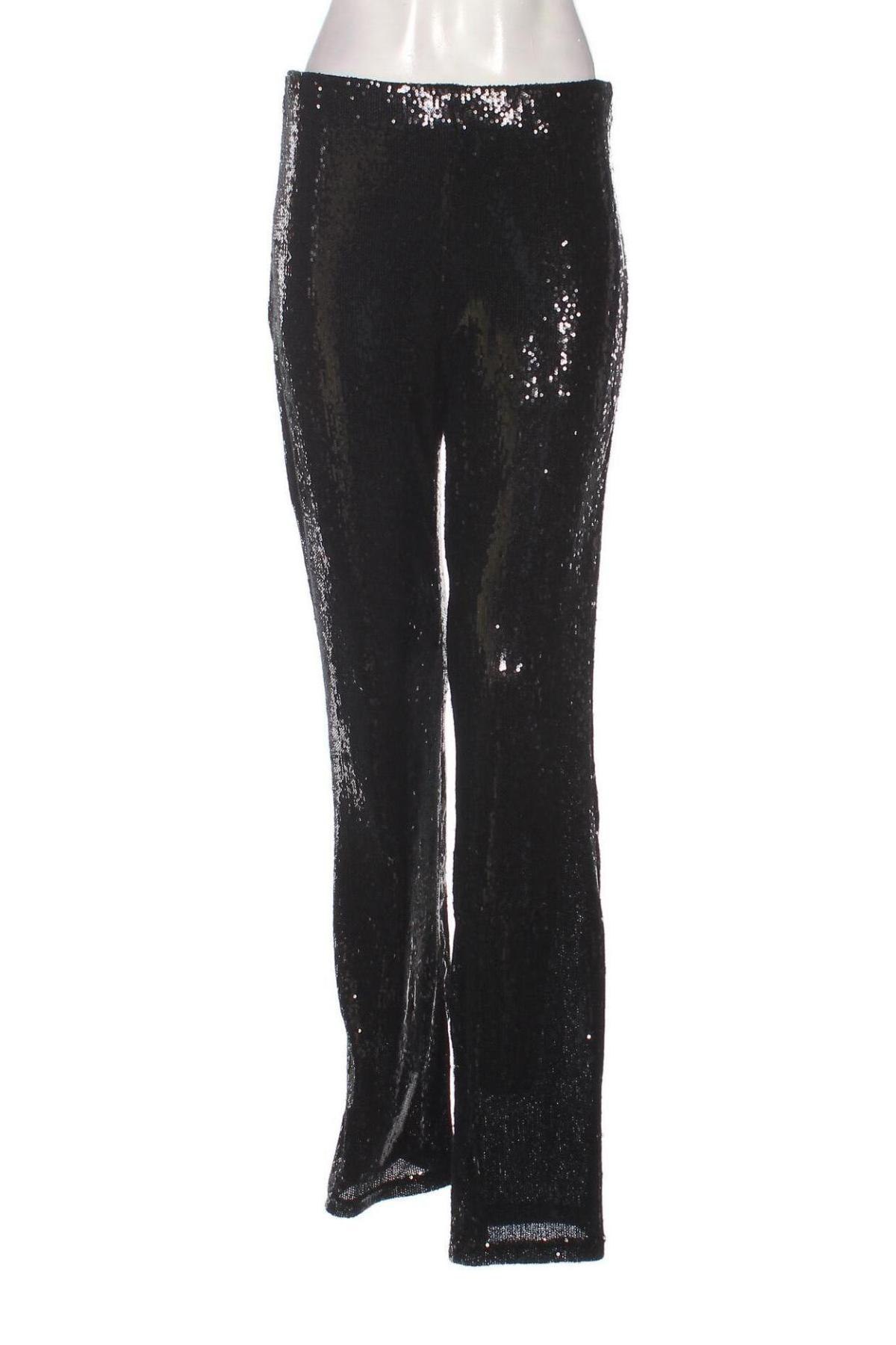 Γυναικείο παντελόνι Mango, Μέγεθος L, Χρώμα Μαύρο, Τιμή 39,69 €