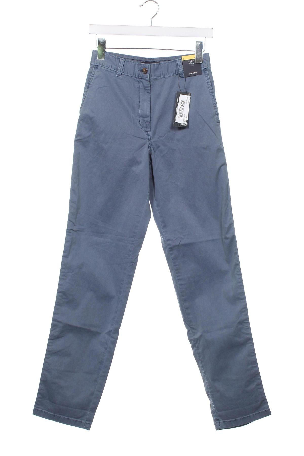 Dámske nohavice Marks & Spencer, Veľkosť XS, Farba Modrá, Cena  10,23 €