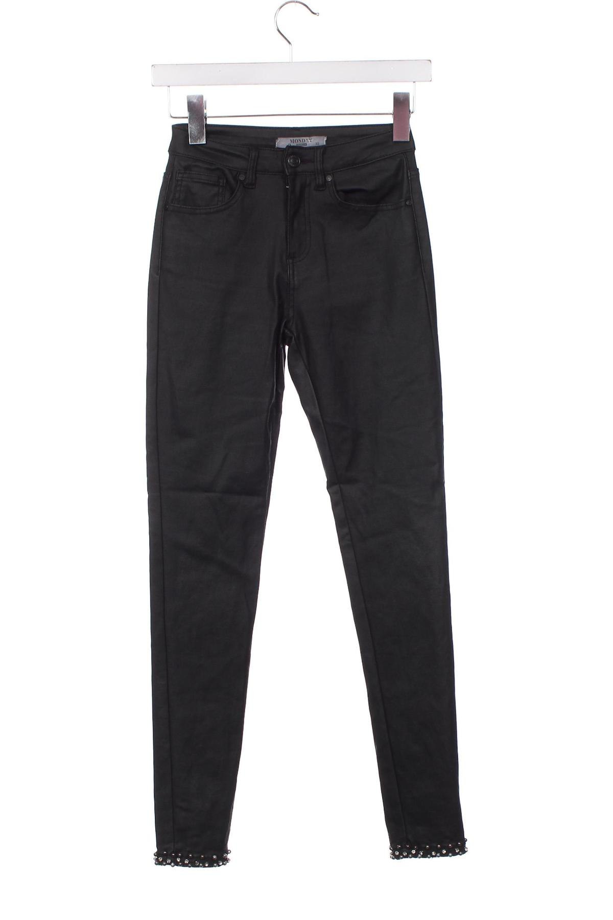 Pantaloni de femei Monday Premium, Mărime XS, Culoare Negru, Preț 22,99 Lei