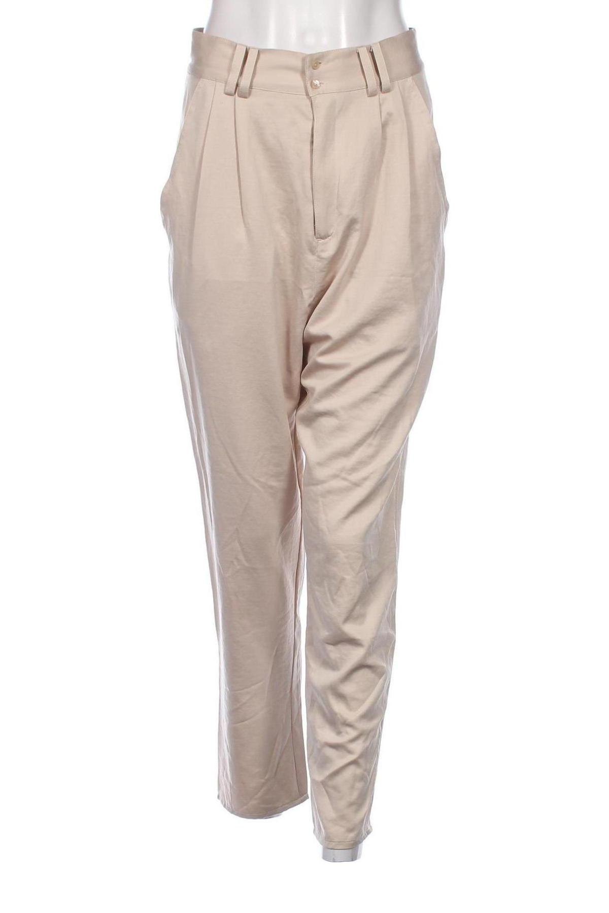 Γυναικείο παντελόνι Monki, Μέγεθος S, Χρώμα  Μπέζ, Τιμή 5,76 €